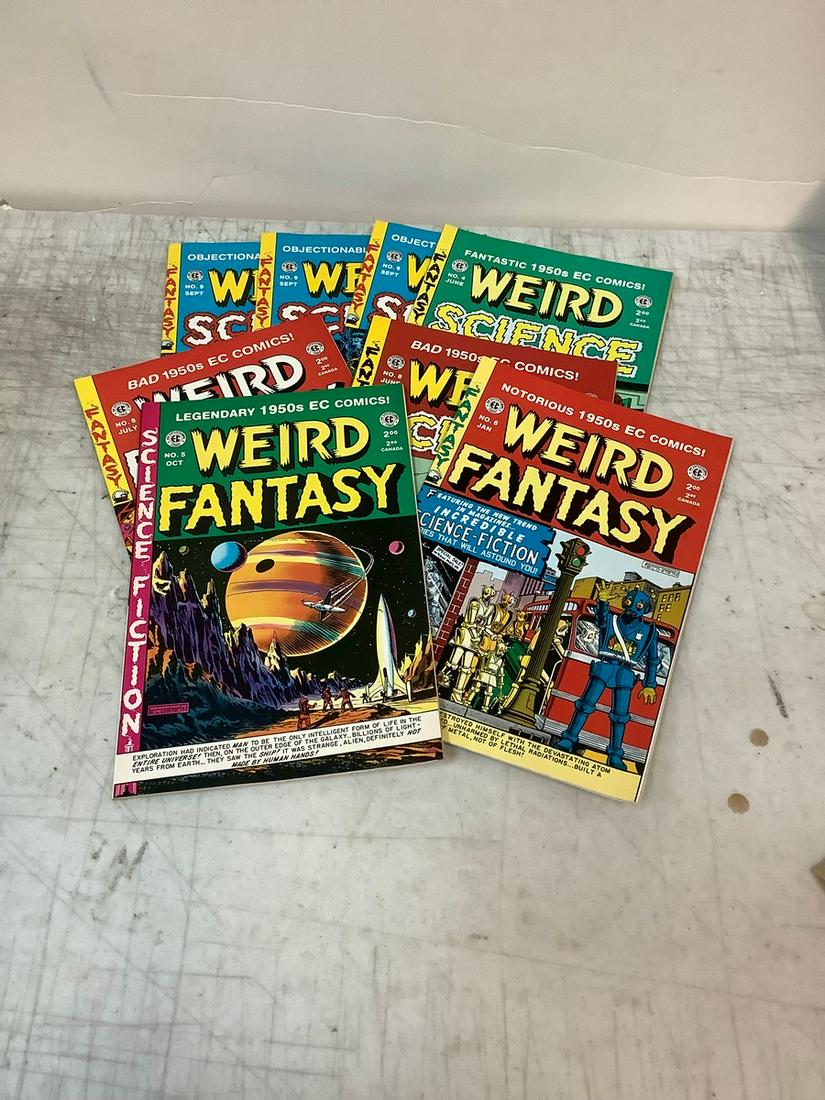 Lot of Weird Science and Weird Fantasy Comic Books (1 of 1)