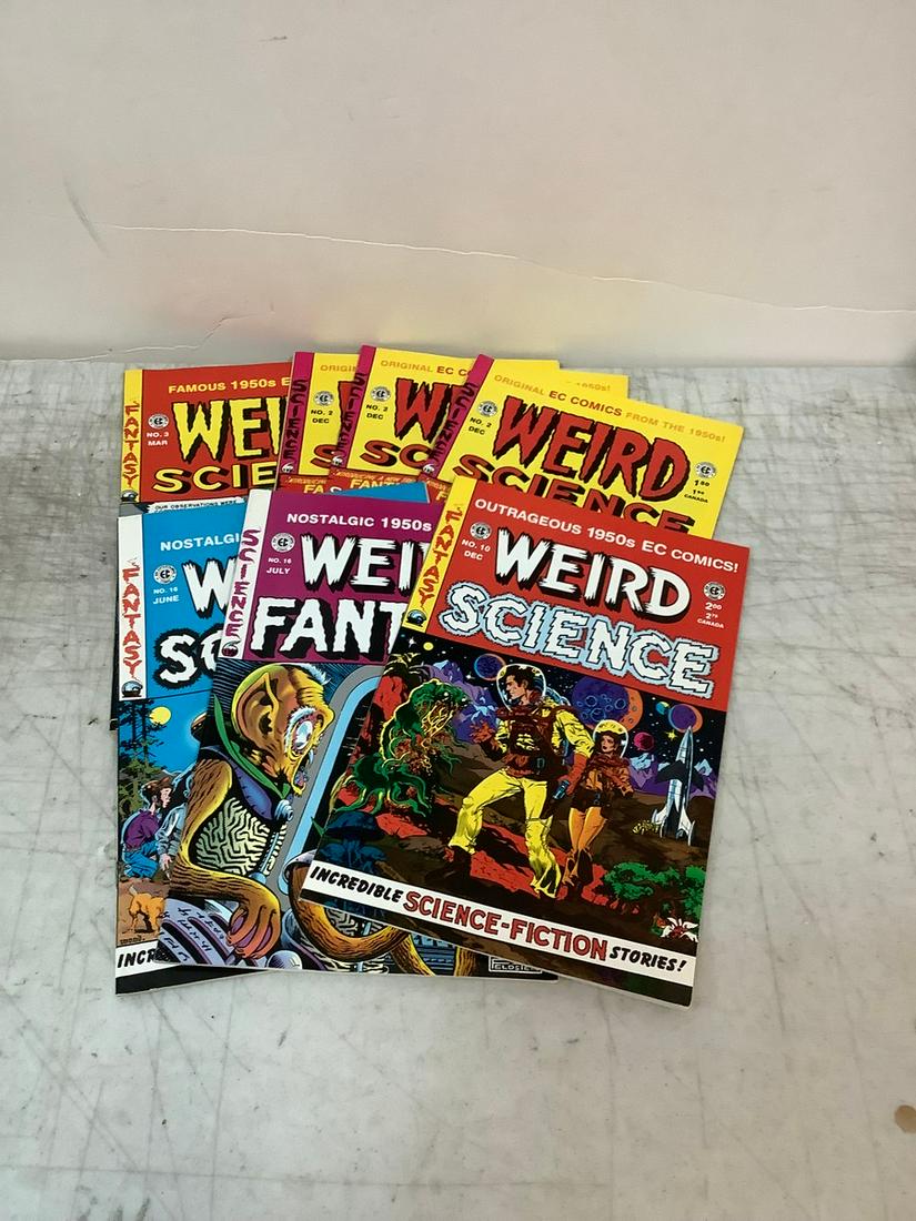 Lot of Weird Science and Weird Fantasy Comic Books (1 of 1)
