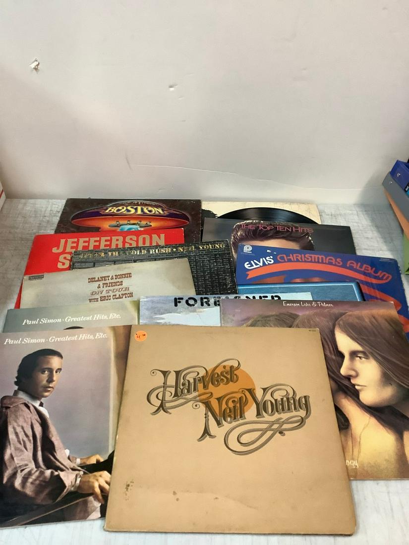 Lot of Albums including Boston, Eagles, Bruce Springsteen, Jefferson Starship, Foreigner and More (1 of 1)