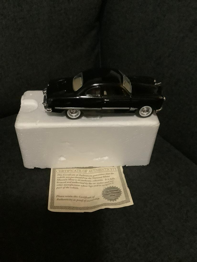 The National Motor Museum Mint 1949 Ford Coupe Model Car w/ COA 6" (1 of 1)