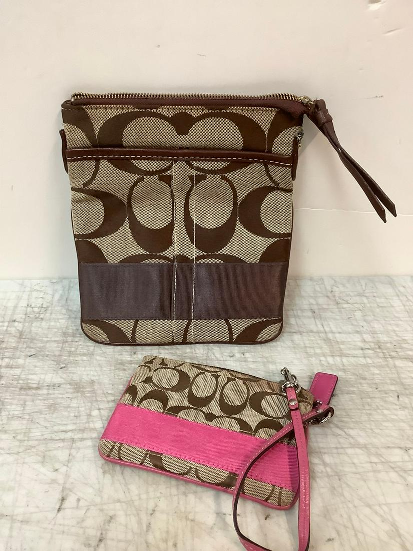 Coach Wristlet and Bag (1 of 1)