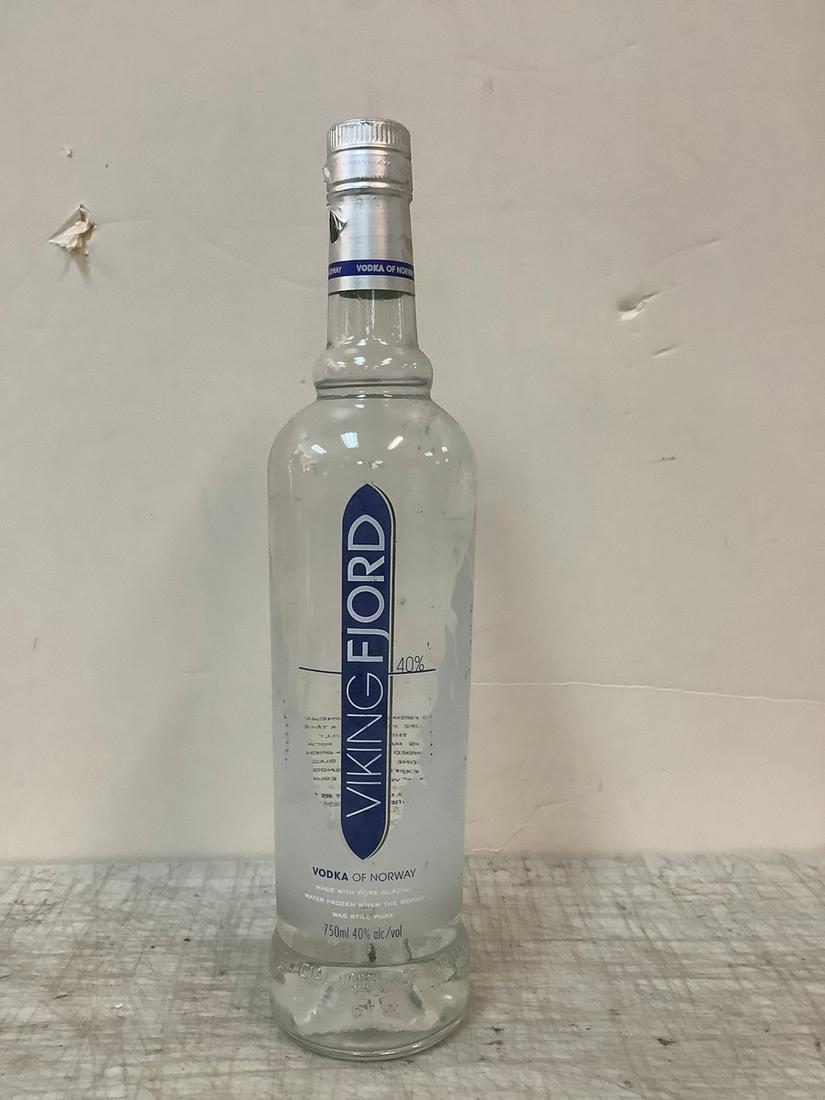 Sealed Viking Fjord Vodka Of Norway 750ml (1 of 1)