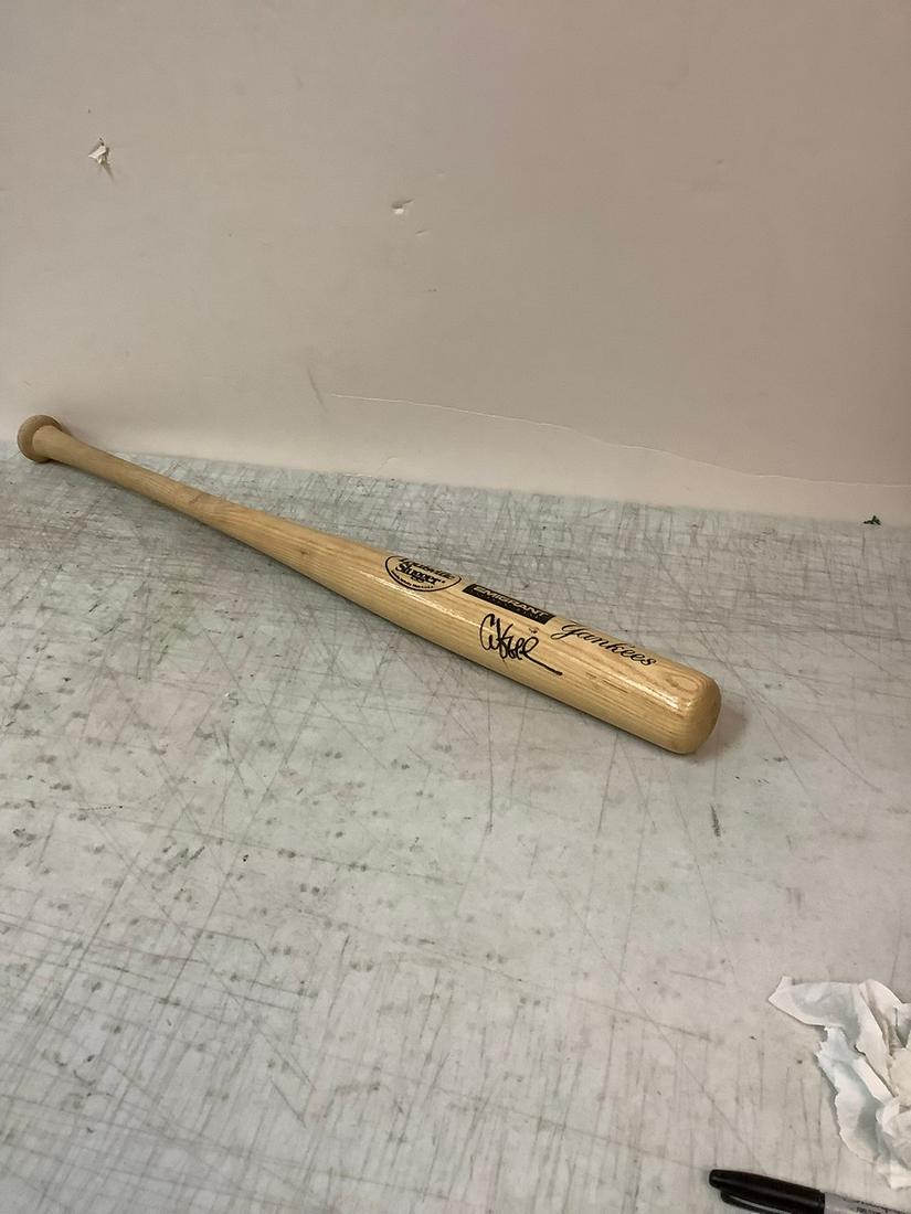 Signed Louisville Slugger Bat (Unknown Signature): Signed Louisville Slugger Bat (Unknown Signature)