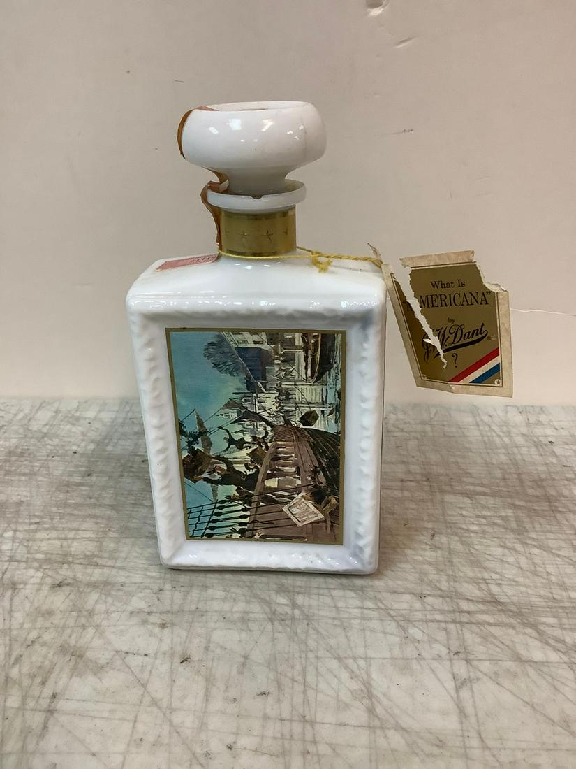 Sealed Americana Collection of Great Moments in History Kentucky Straight Bourbon Whisky in Decanter (1 of 1)