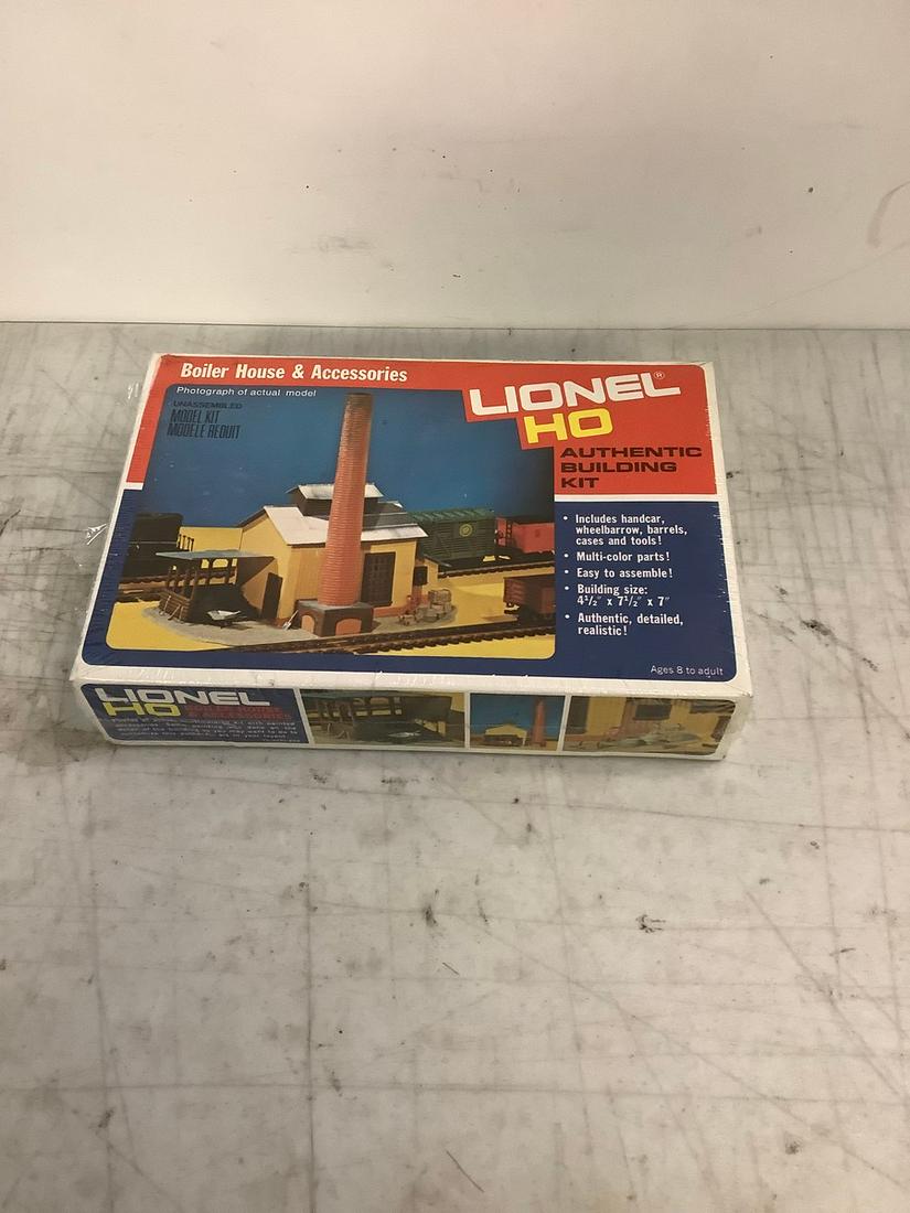 Sealed Lionel Boiler House & Accessories HO Authentic Building Kit (1 of 1)