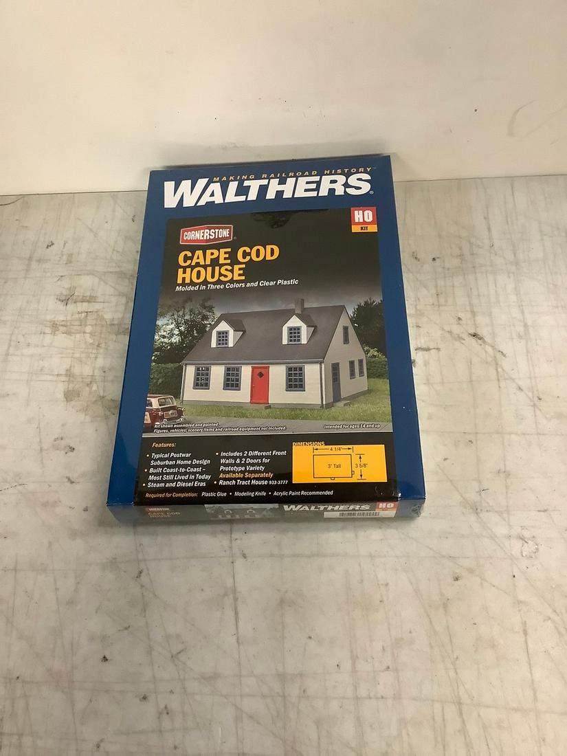 Sealed CornerStone Walthers Cape Cd House Model Kit (1 of 1)