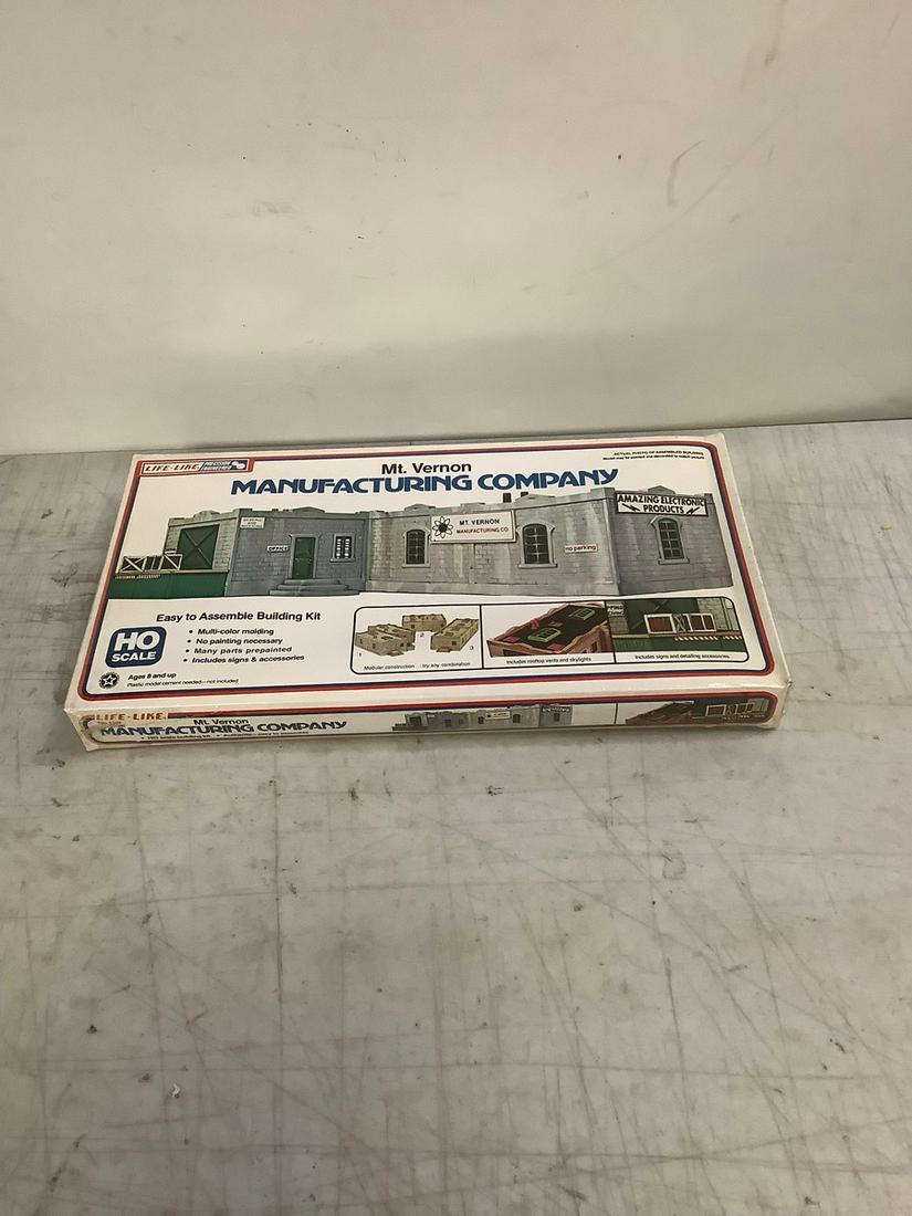 Sealed Life Like Mt. Vernon Manufacturing Company HO Scale Building Kit (1 of 1)