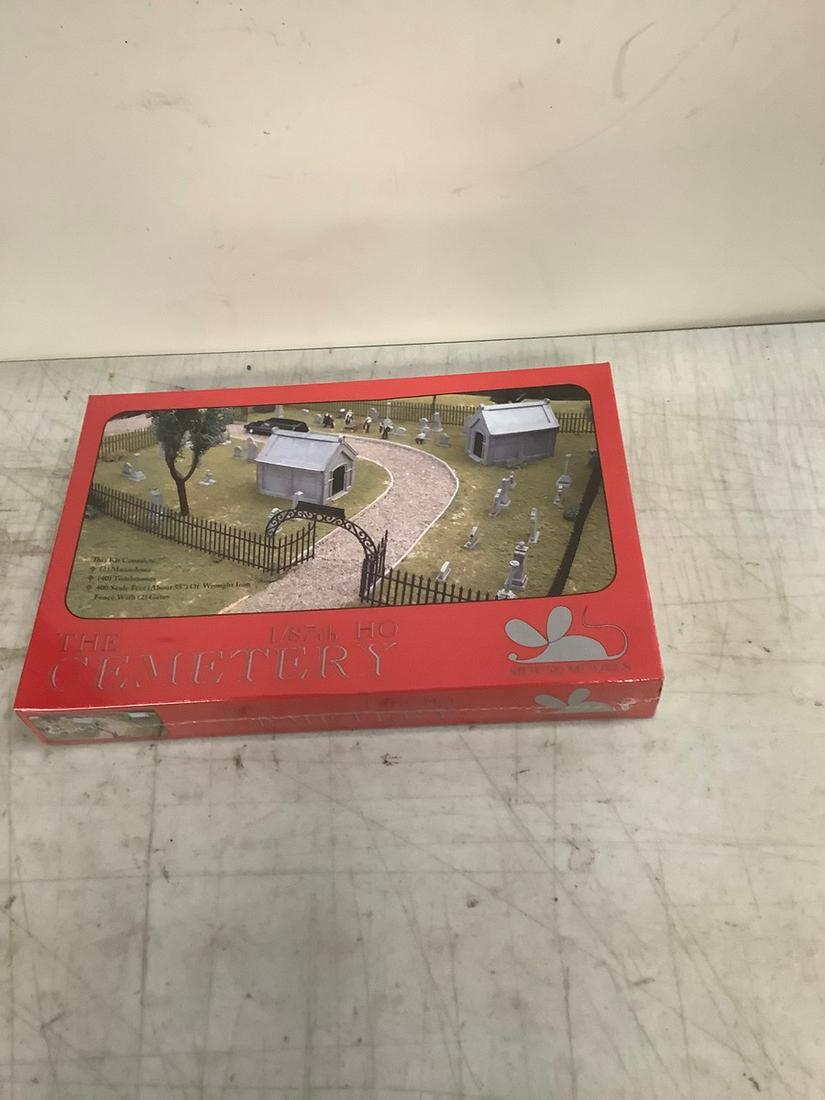 Sealed Mouse Models 1/87th HO The Cemetery Model Kit (1 of 1)
