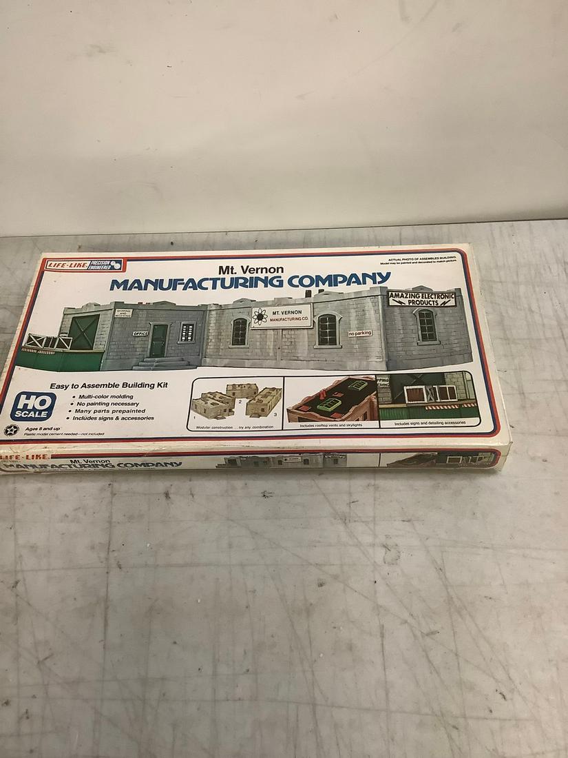 Sealed Life Like Mt. Vernon Manufacturing Company HO Scale Building Kit (1 of 1)
