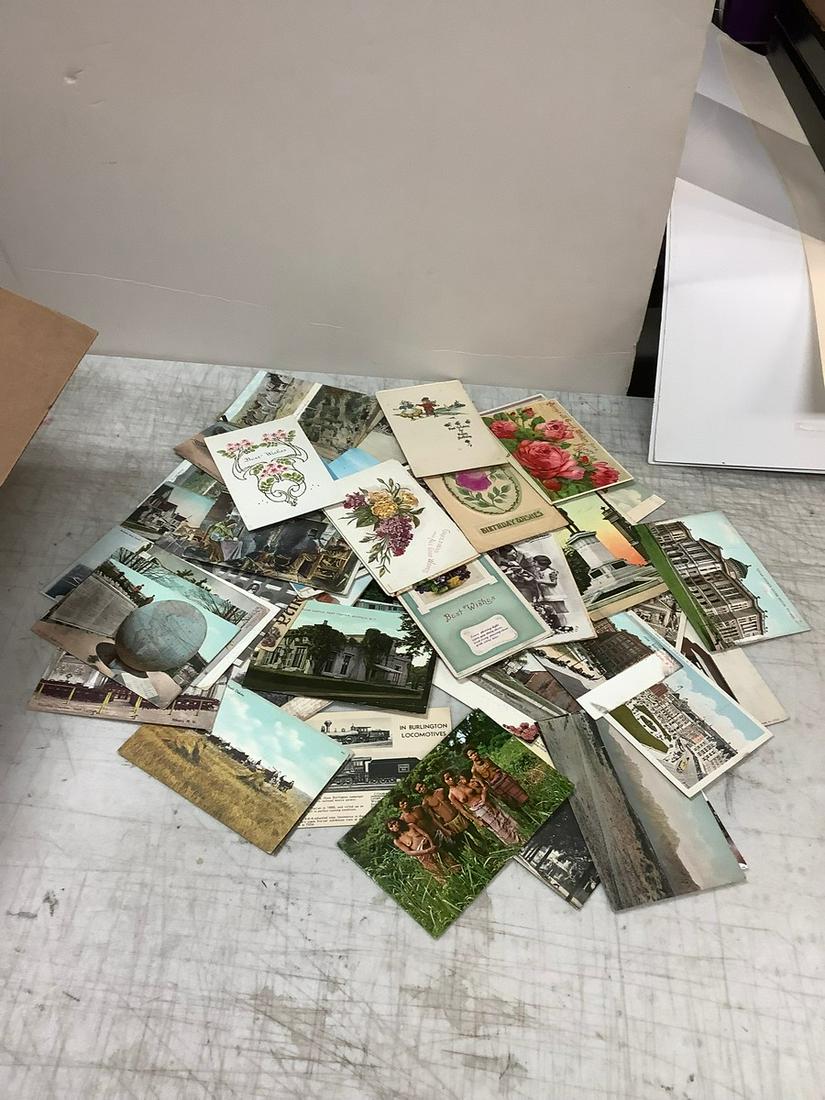 Lot of Vintage Postcards (At Least 100) (1 of 1)