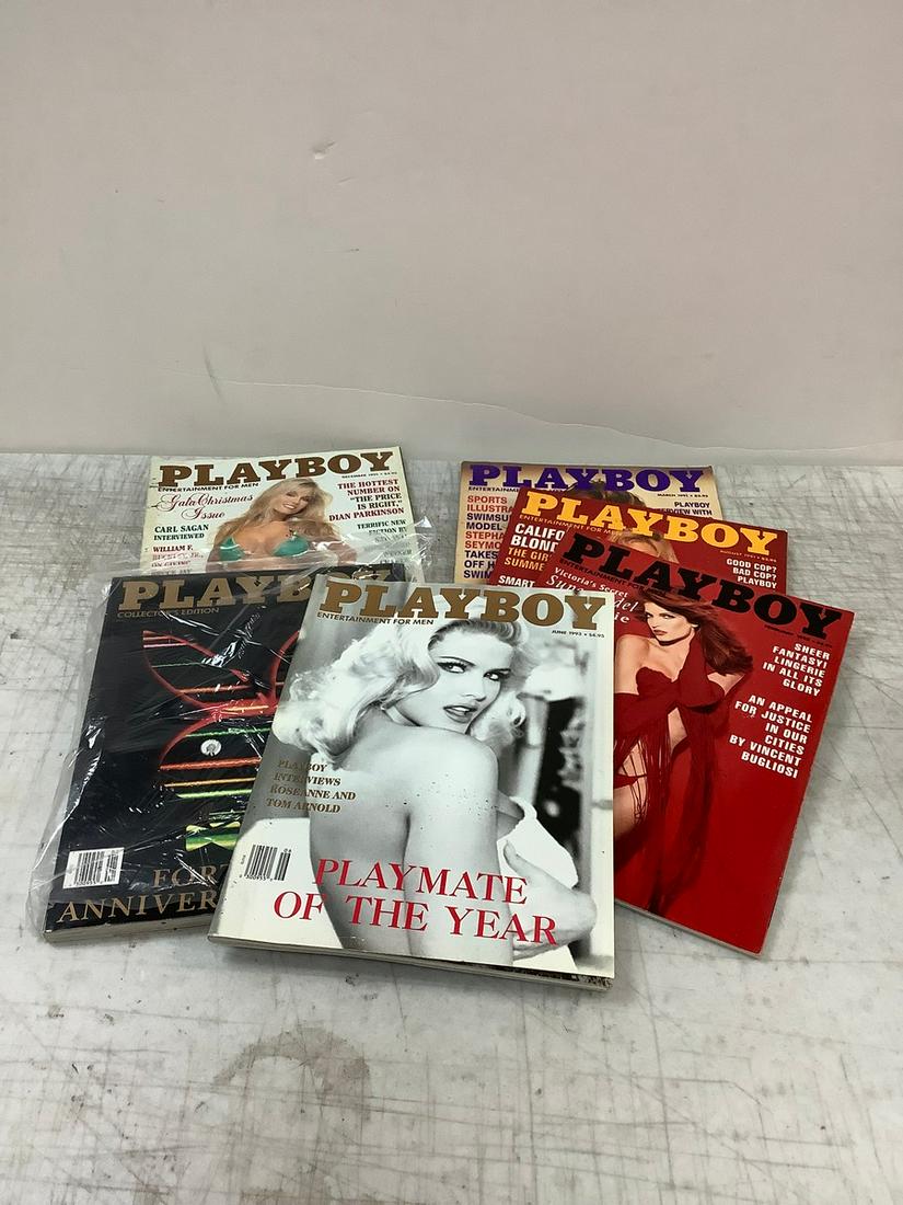 Lot of 1990's Playboy Magazines (1 of 1)