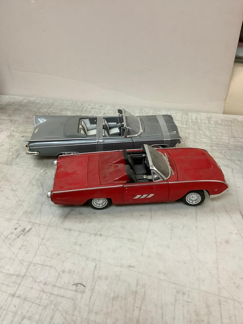 Road Signatures 1959 Buick Electra 225 and Anson 1963 Ford Thunderbird 1:18 Biggest 12" (1 of 1)
