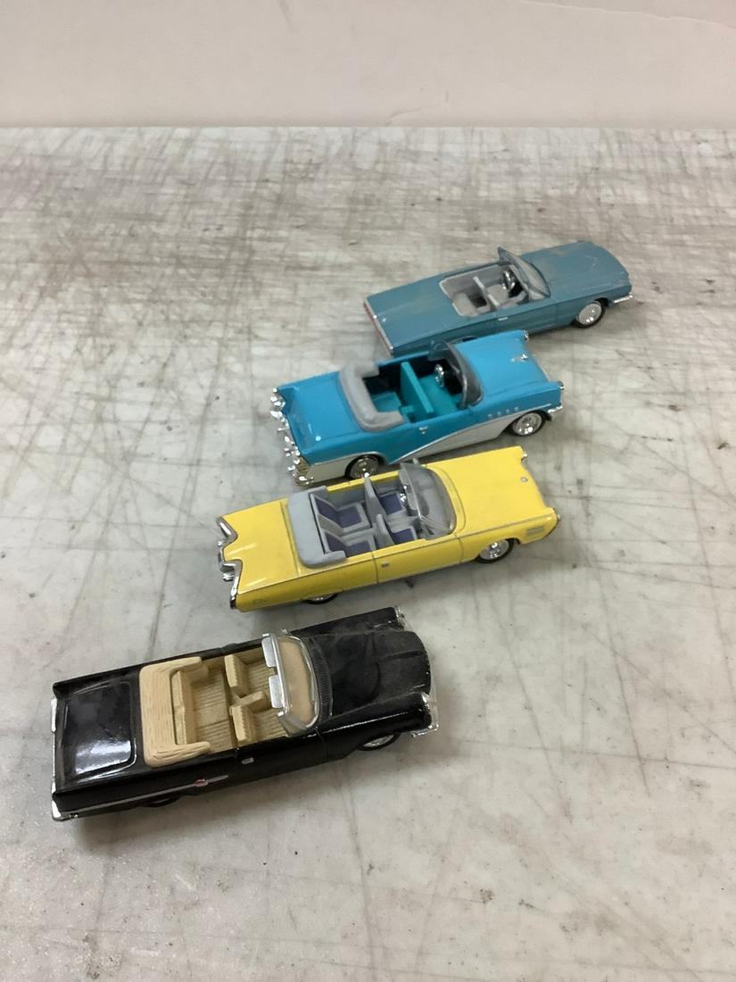 New Ray 1966 Ford Thunderbird, New Ray 1955 Century, Daimler Chrysler 1964 Chrysler Turbine Car, New: New Ray 1966 Ford Thunderbird, New Ray 1955 Century, Daimler Chrysler 1964 Chrysler Turbine Car, New Ray Daimler Chrysler 1959 Chrysler 300E