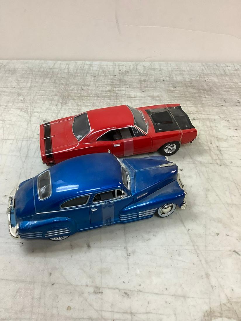 Motor Max 1969 Dodge Coronet Super Bee, Motor Max 1948 Chevy Aerosedan, longest 8.5" (1 of 1)