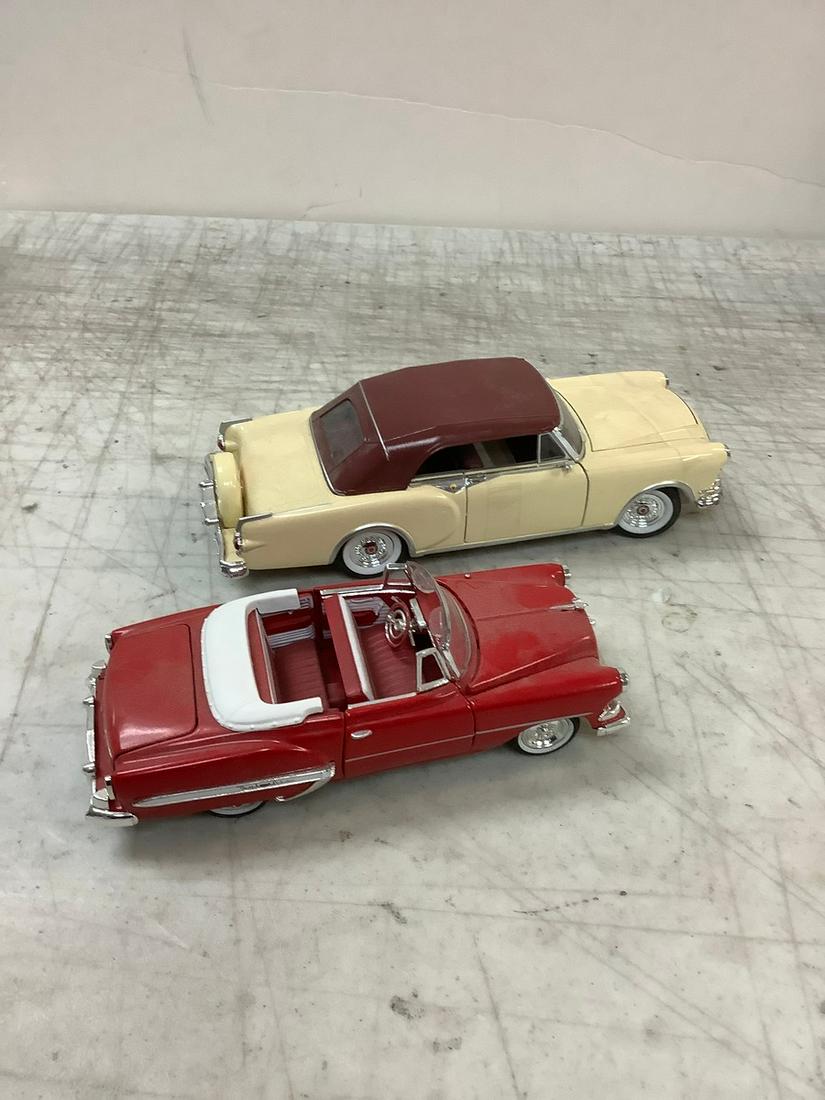 Welly 1953 Packard Caribbean, 1954 Belair, longest 7.5": Welly 1953 Packard Caribbean, 1954 Belair, longest 7.5"