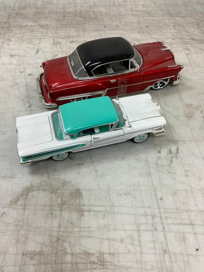 Jada 1953 Chevy Belair, 1958 Ford Edsel Citation, longest 8" (1 of 1)