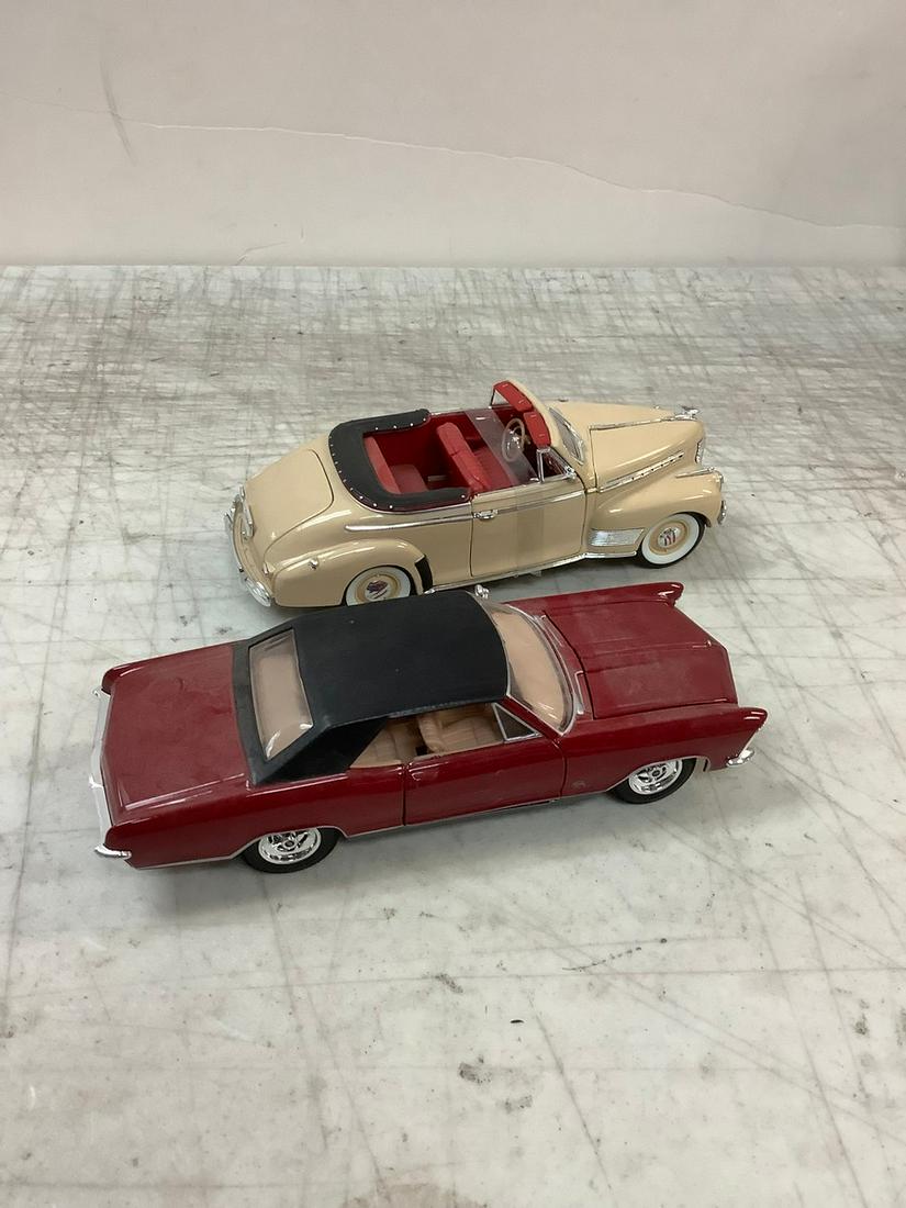 Welly 1941 Chevy Special Deluxe, Maisto 1965 Buick Rivera, longest 8" (1 of 1)