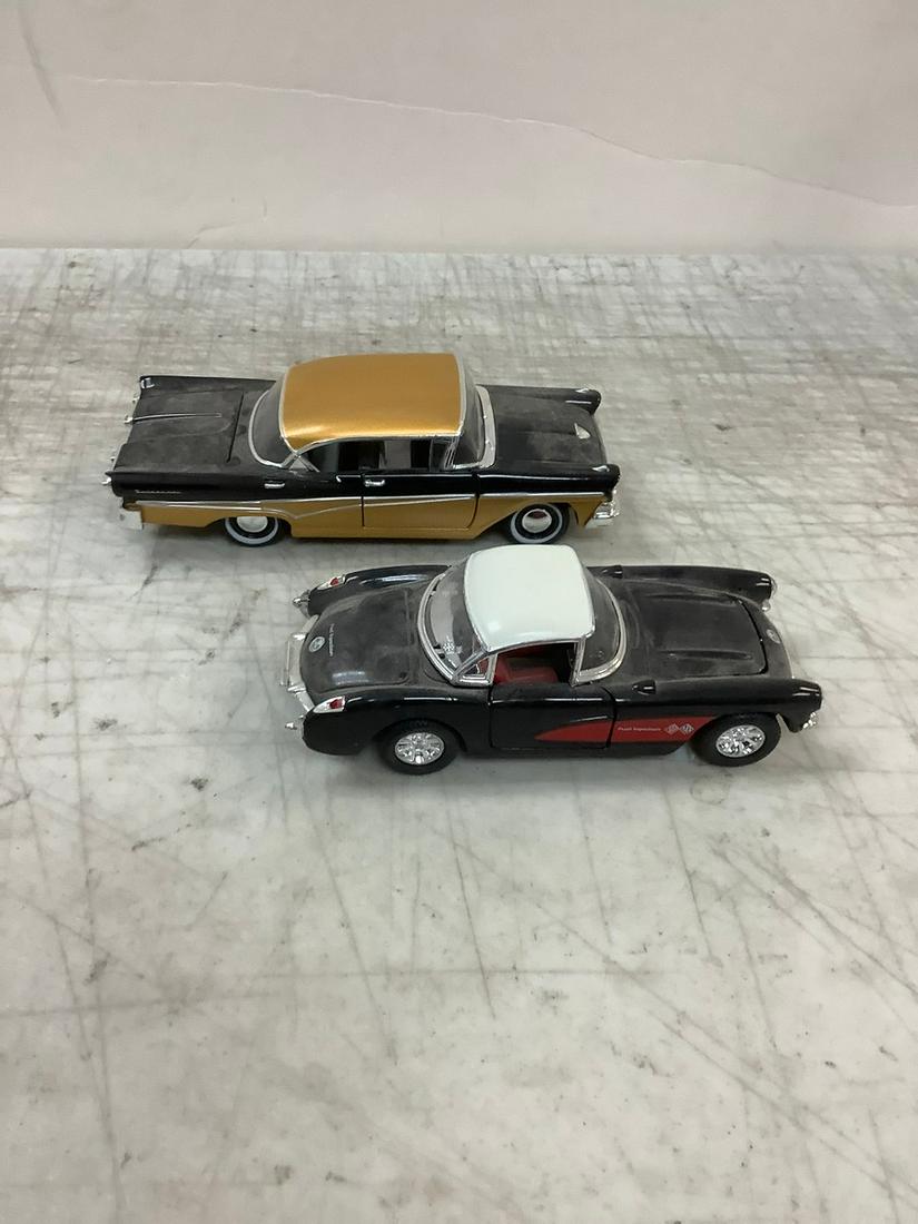 1957 Chevy Corvette, 1958 Ford Fairlane 500, longest 6,5" (1 of 1)