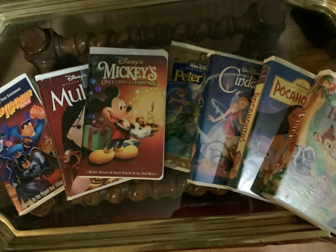 Lot of Children VHS Tapes: Lot of Children VHS Tapes