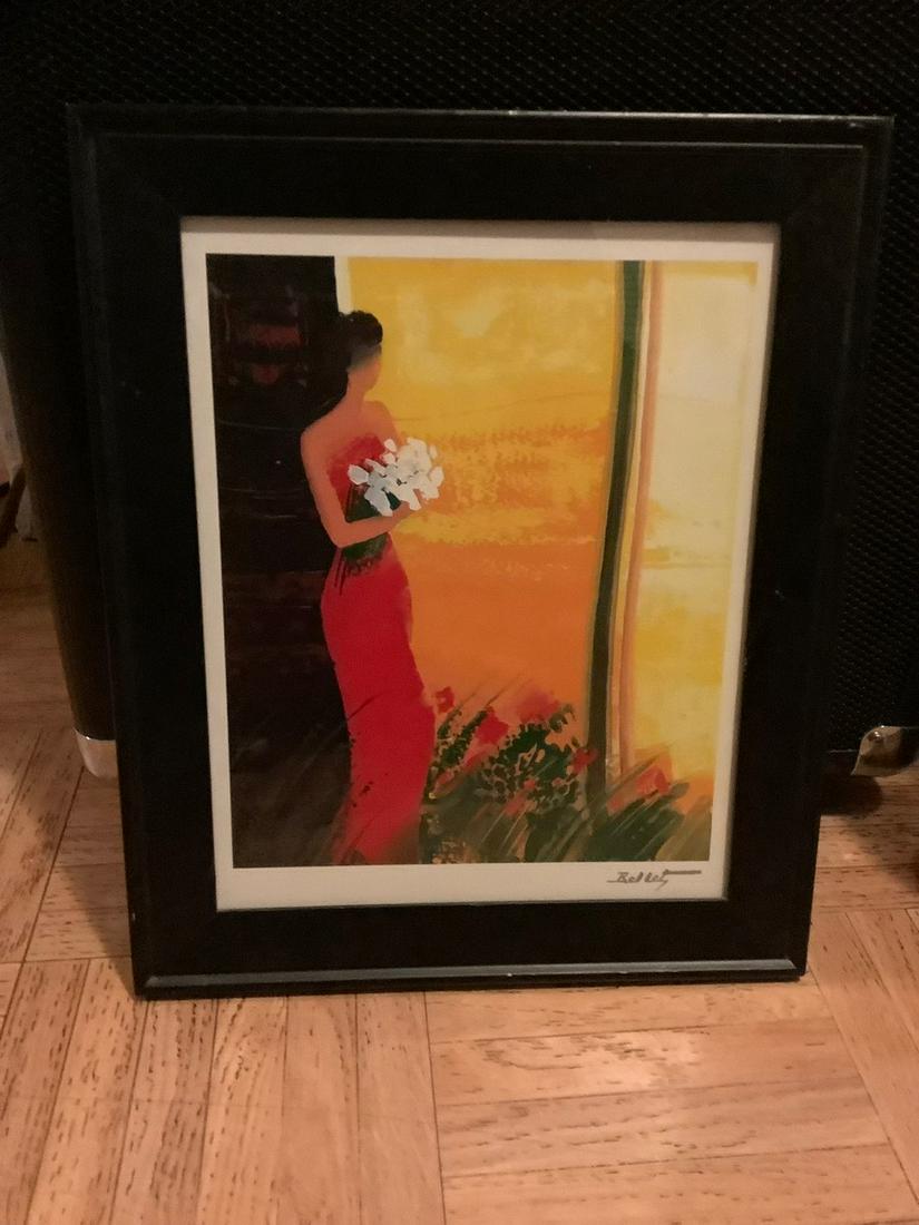 Framed Signed Picture 12x10 (1 of 1)