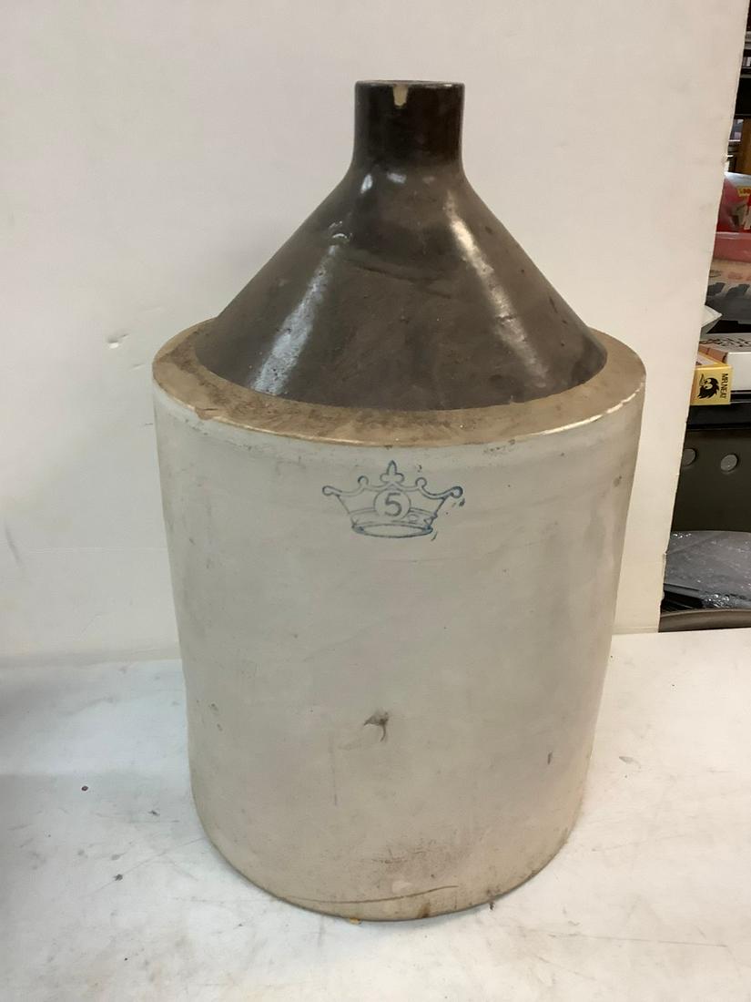 Vintage No.5 Crock 20": Vintage No.5 Crock 20"