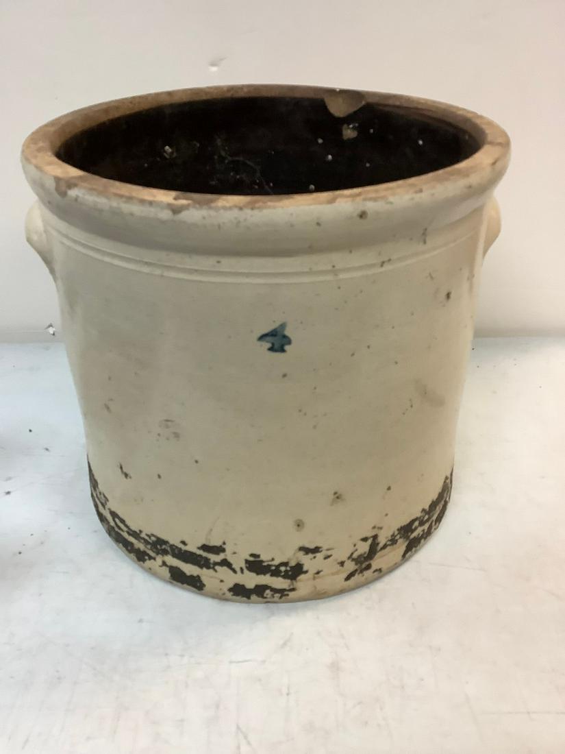 Vintage No. 4 Crock 11.5": Vintage No. 4 Crock 11.5"