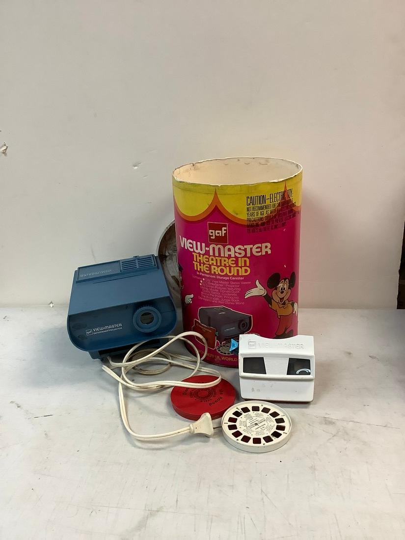 Vintage GAF View Master Entertainer Projector and Slides (Untested) (1 of 1)