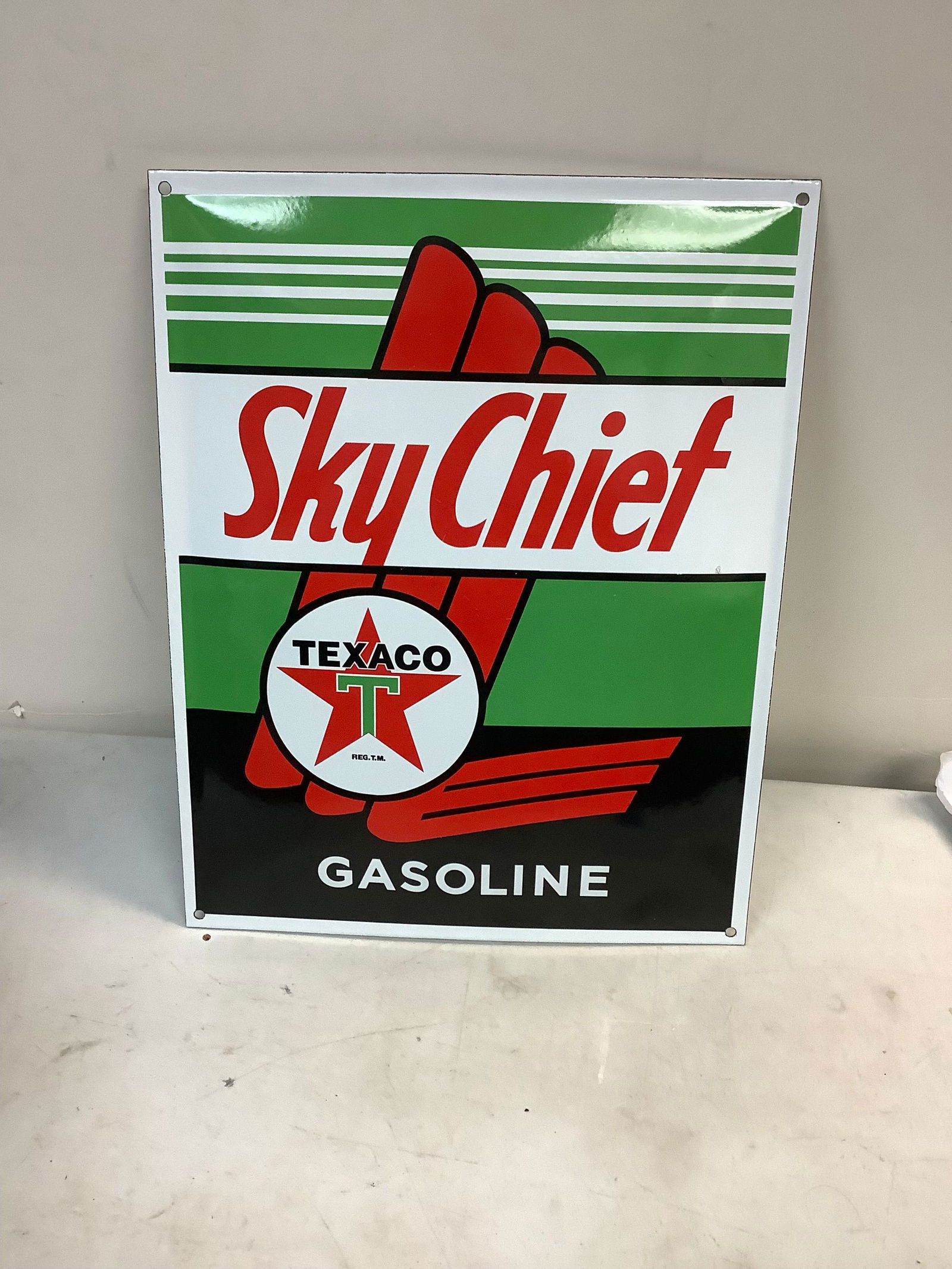 Texaco Metal Advertising sign 16X13" (1 of 1)