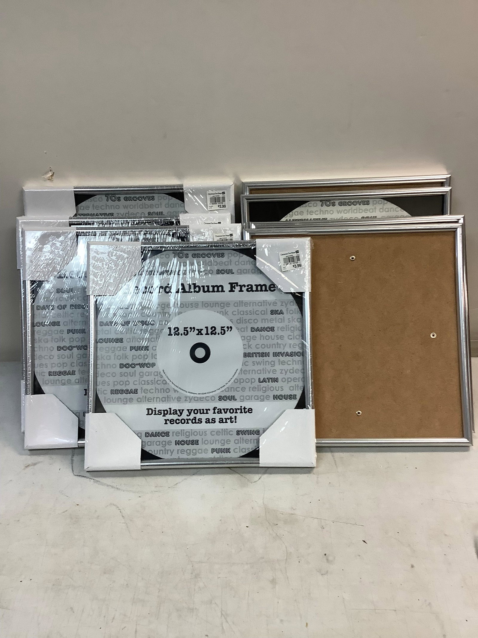 Lot of Record Album frames 12.5 X 12.5" (1 of 1)