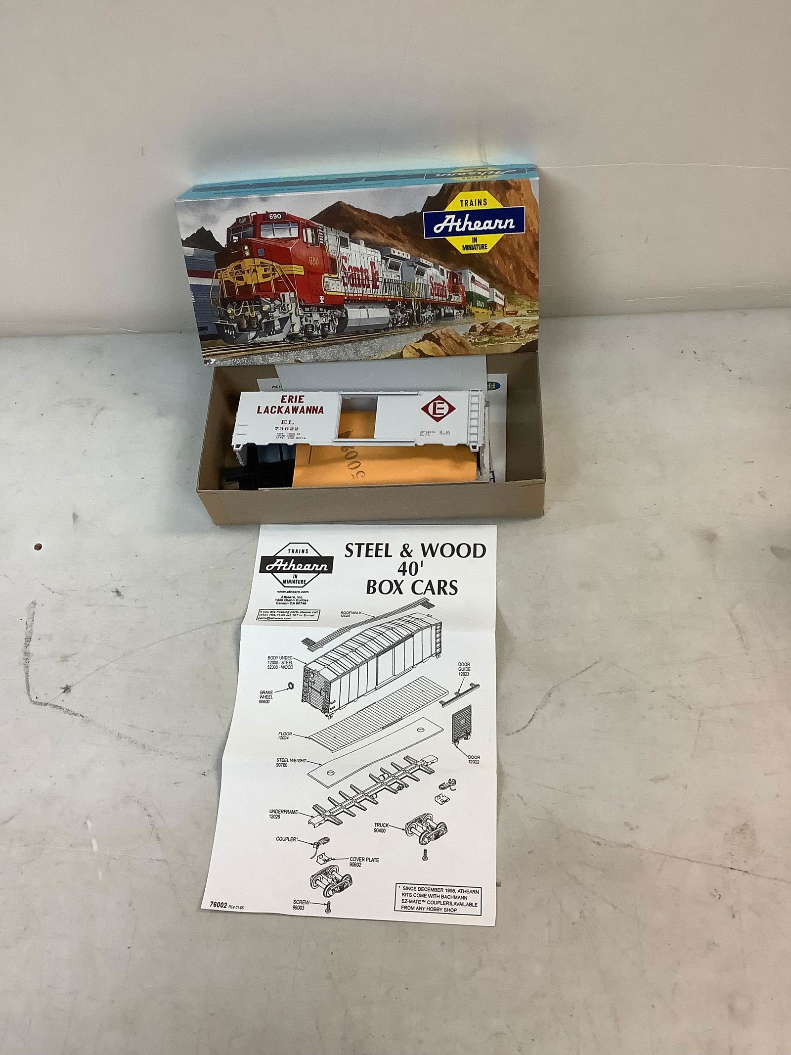 Vintage Athearn AAR Box Car (1 of 1)