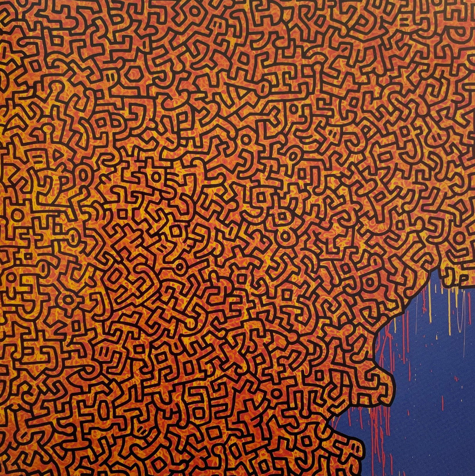 Keith Haring - Brazil, 1989 (1 of 1)