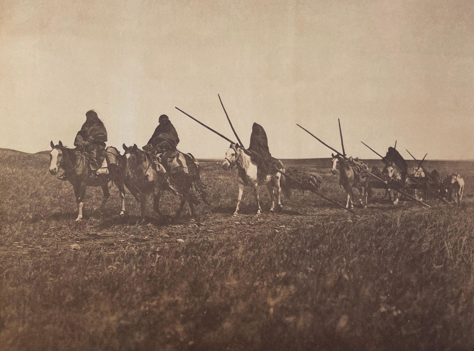 Edward Curtis - The Blanket Weaver - Navaho (1 of 1)