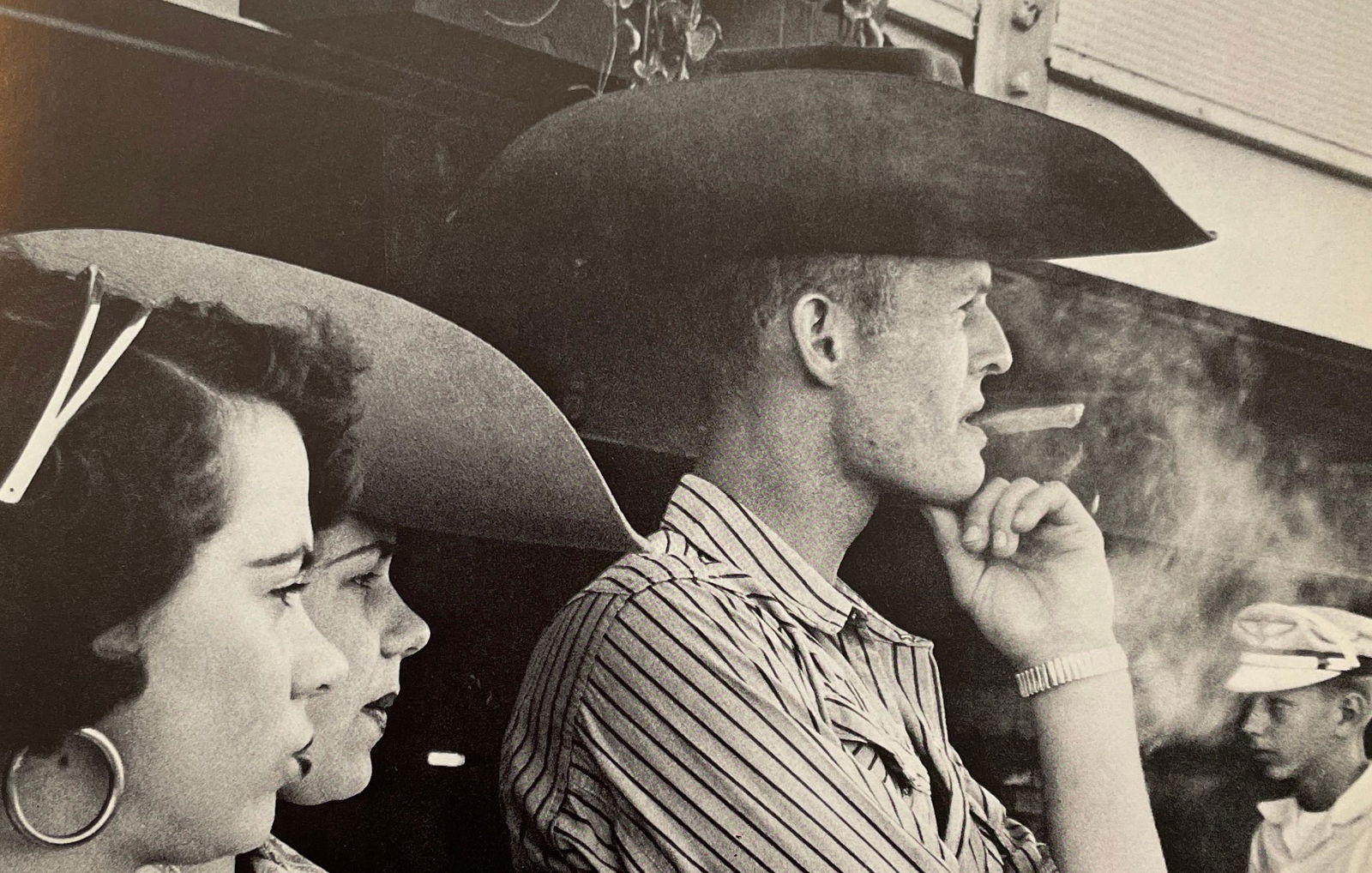 Robert Frank - Rodeo: ROBERT FRANK (1924-2019) Rodeo-Detroit Print in Colors, Printed in the 1960s 5 1/4" x 7 3/4" Robert Frank is a Swiss-born American filmmaker and photographer. Characterized by their pointed and comple