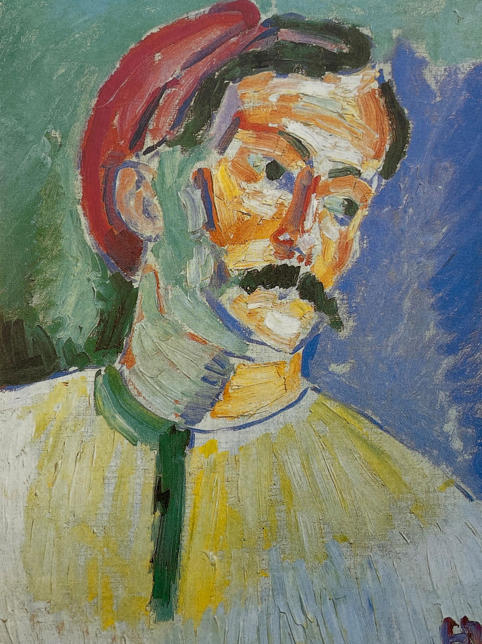 Henri Matisse - Andre Derain, 1905: HENRI MATISSE (1869-1954) Andre Derain, 1905 Print in Colors, Printed in the 2000s 5 3/4" x 7 1/2" Henri Matisse was one of the most influential French artists of the 20th century. MatisseÃ¢€â