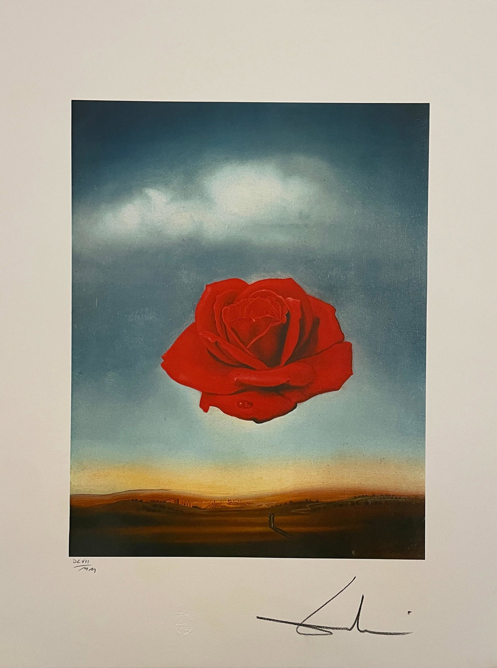 Salvador Dali - Hand Signed, Numbered - Lithograph (1 of 8)