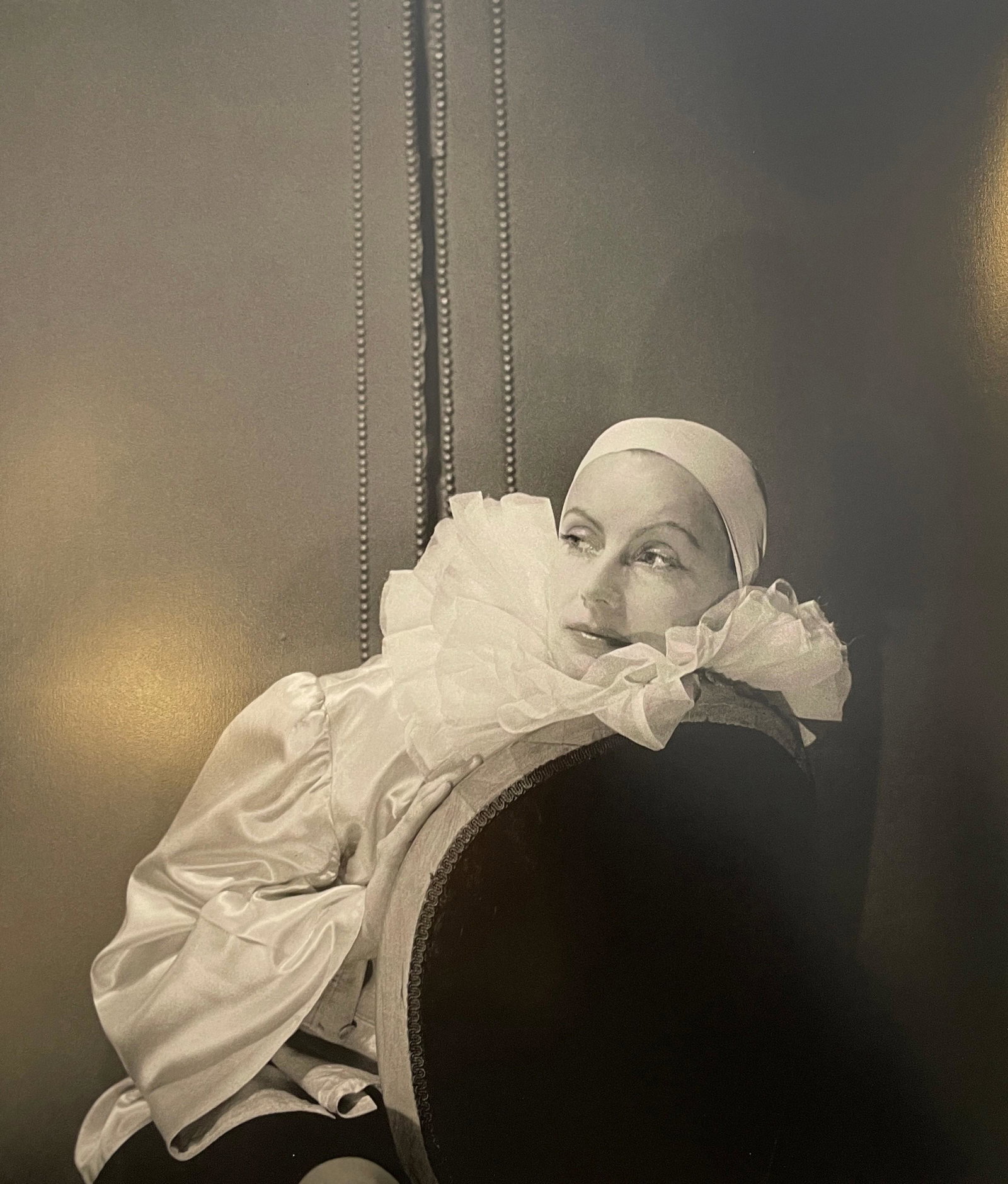 Cecil Beaton - Greta Garbo, 1946: CECIL BEATON (1904-1980) Greta Garbo, New York, 1946 Print in Colors 9 1/4" x 10 1/2" Cecil Beaton was a British photographer and designer best known for his elegant photographs of high society. Worki