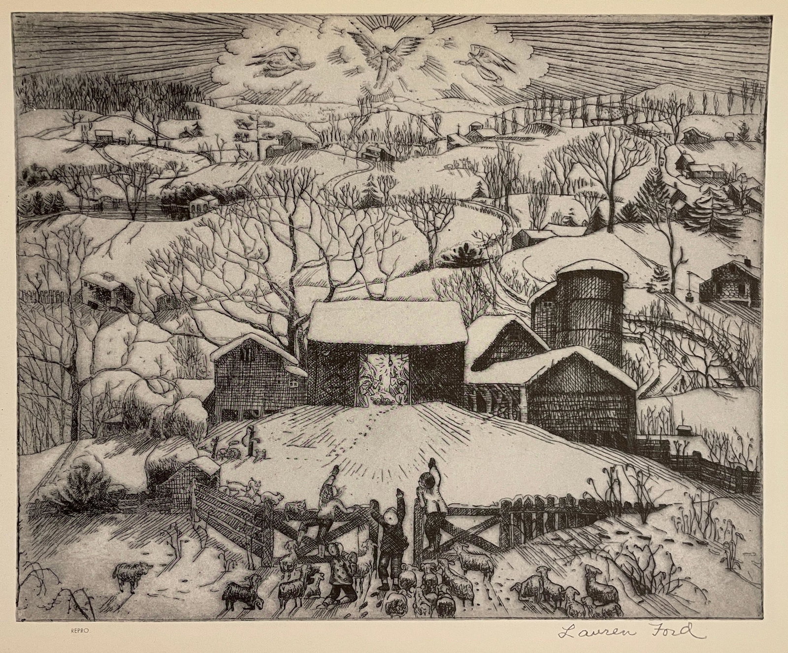 Lauren Ford - The Nativity - Print (1 of 1)