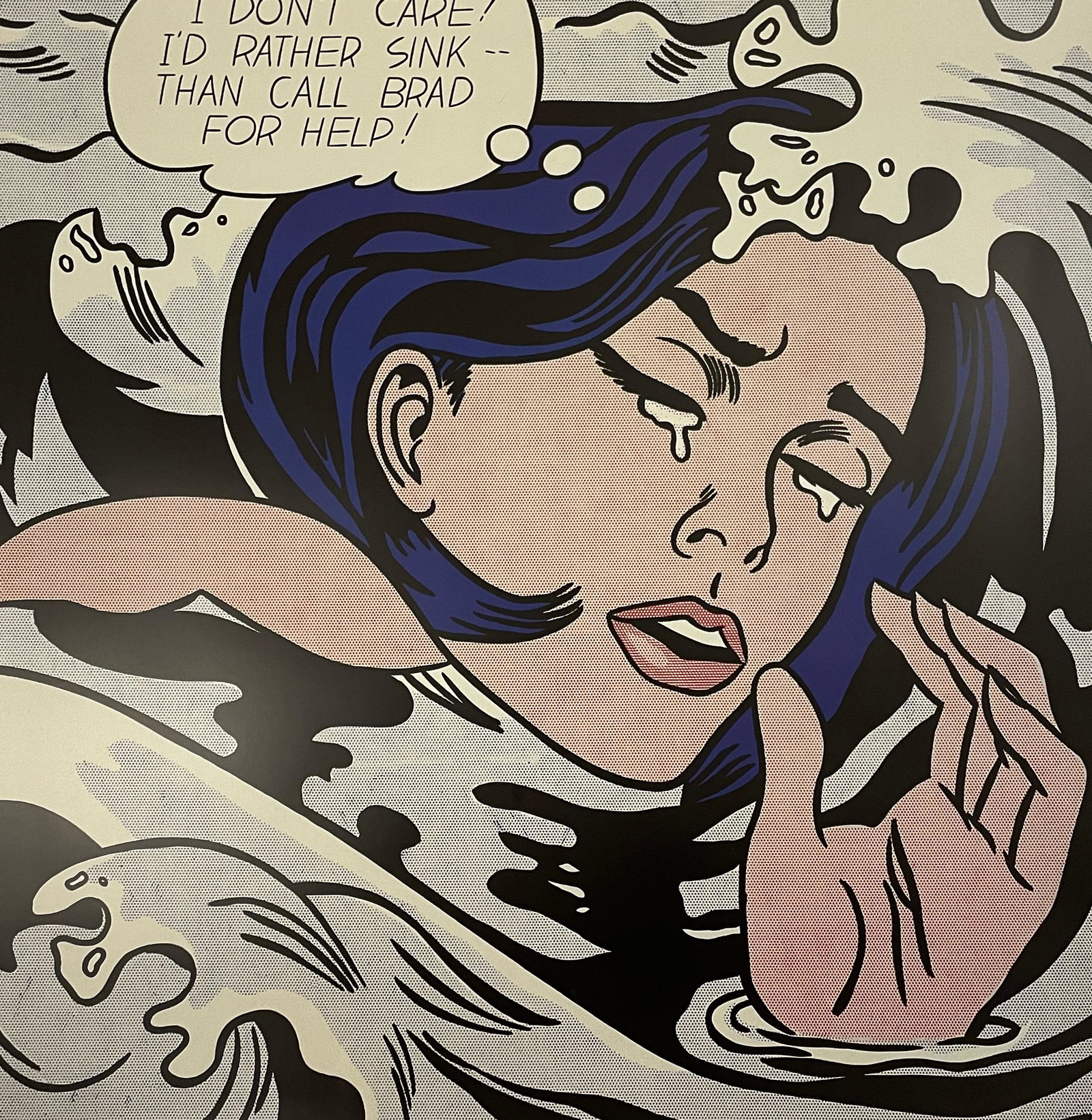 Roy Lichtenstein - Drowning Girl, 1963 (1 of 5)
