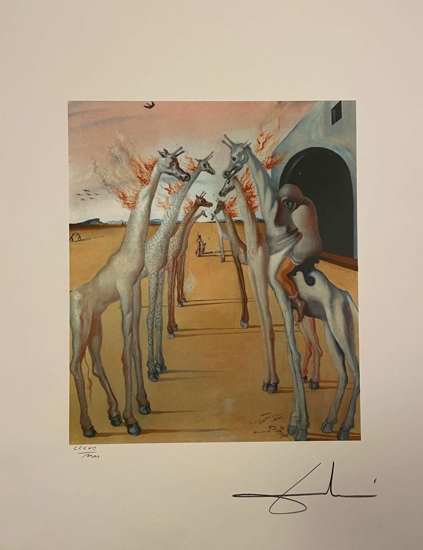 Salvador Dali - Hand Signed, Numbered - Lithograph (1 of 6)