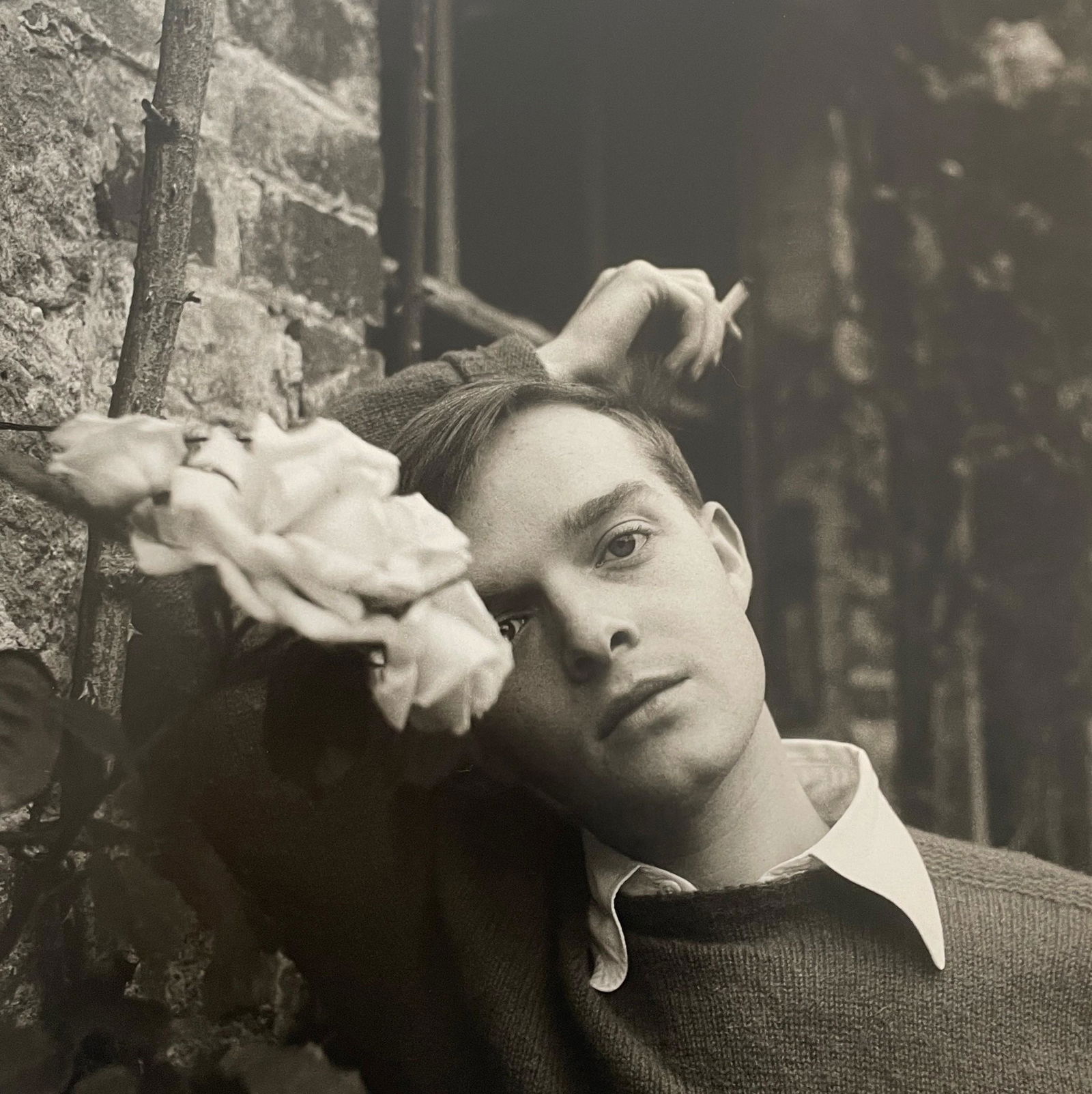 Cecil Beaton - Truman Capote, 1948: CECIL BEATON (1904-1980) Truman Capote, 1948 Print in Colors 10" x 10 1/2" Cecil Beaton was a British photographer and designer best known for his elegant photographs of high society. Working within a