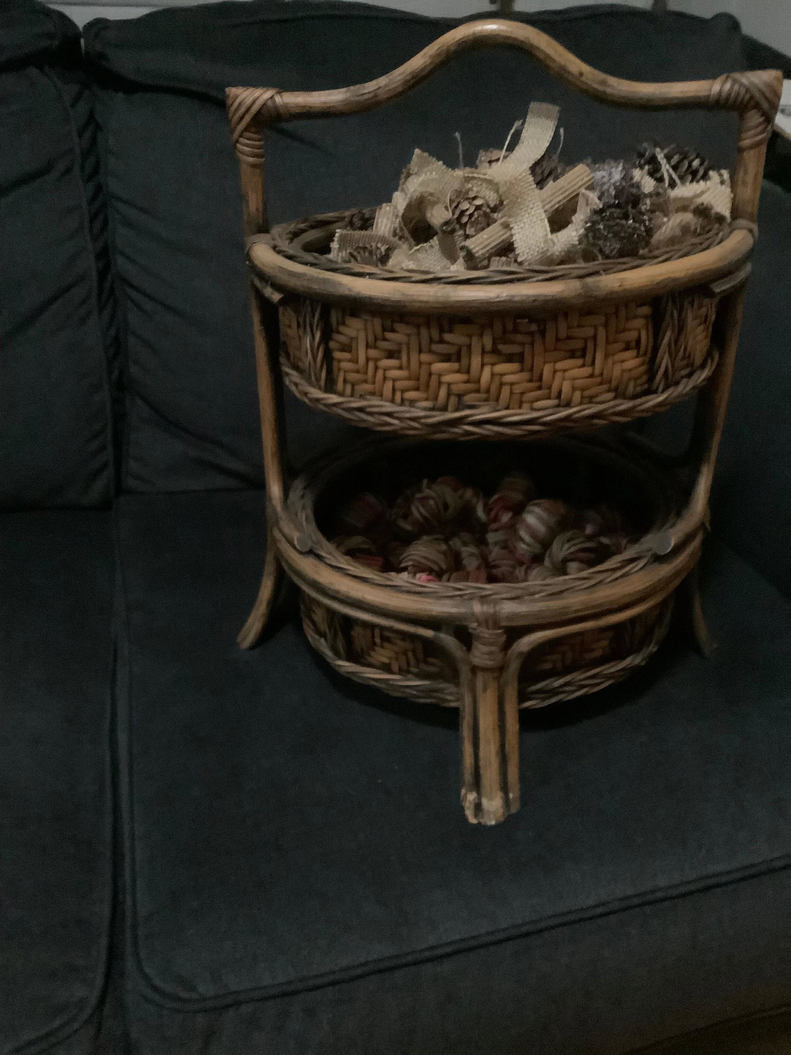Wicker Planter: Wicker Planter