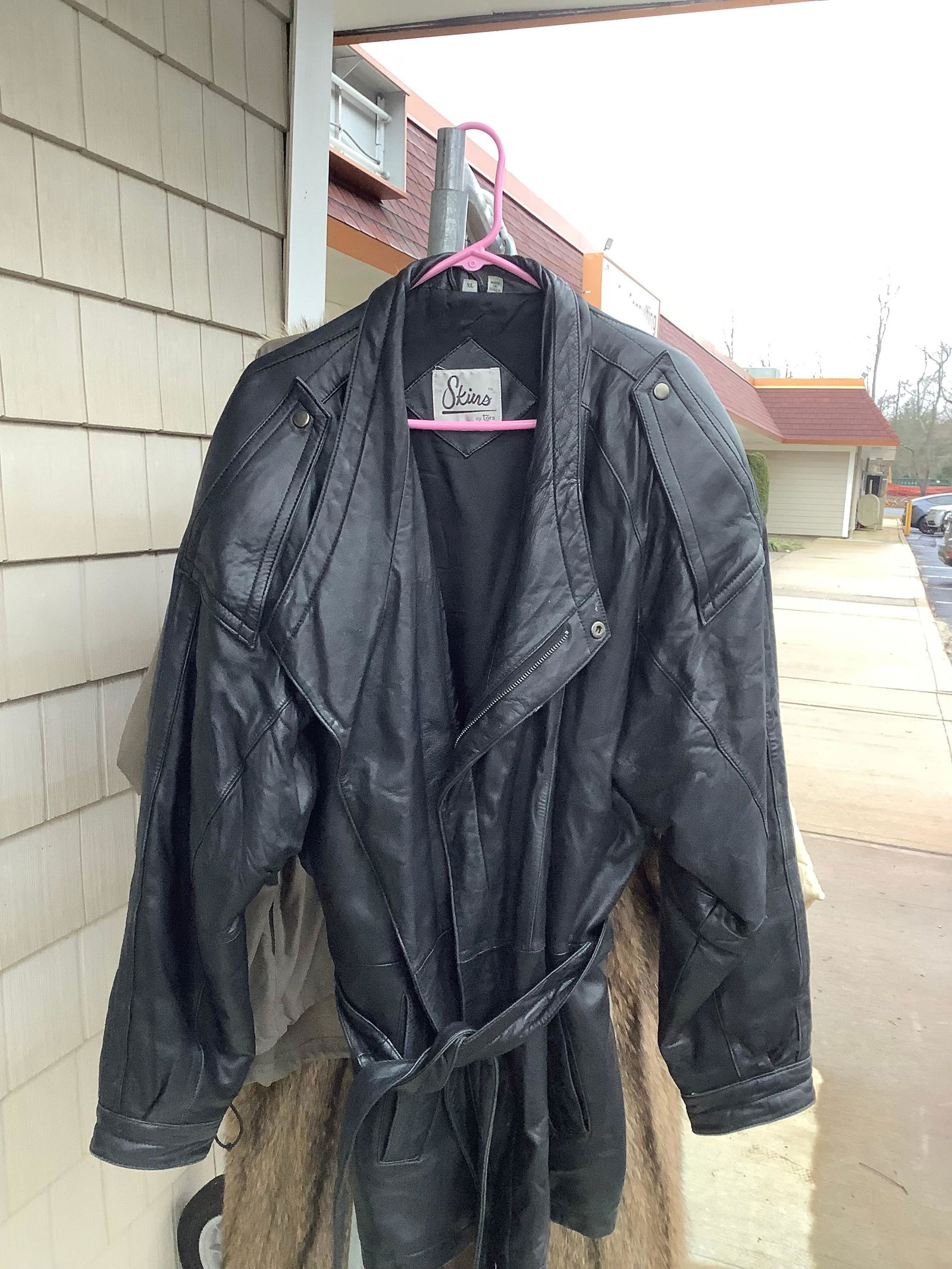 Vintage Leather Skins Jacket Size XL (1 of 1)