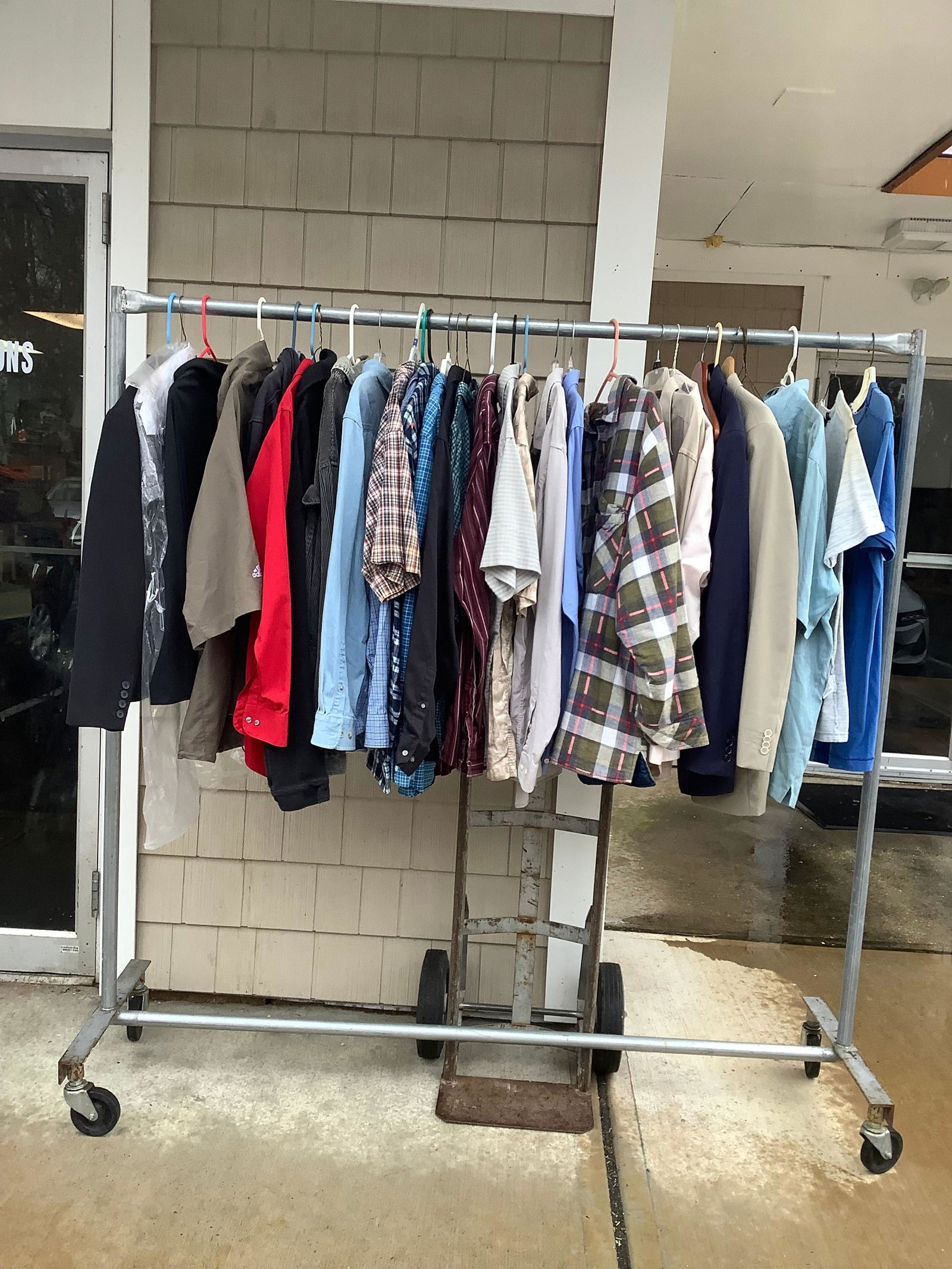 Lot of Women's Blazers, Men's Suits and Shirts Various Designers and Sizes (Rack Not Included) (1 of 1)