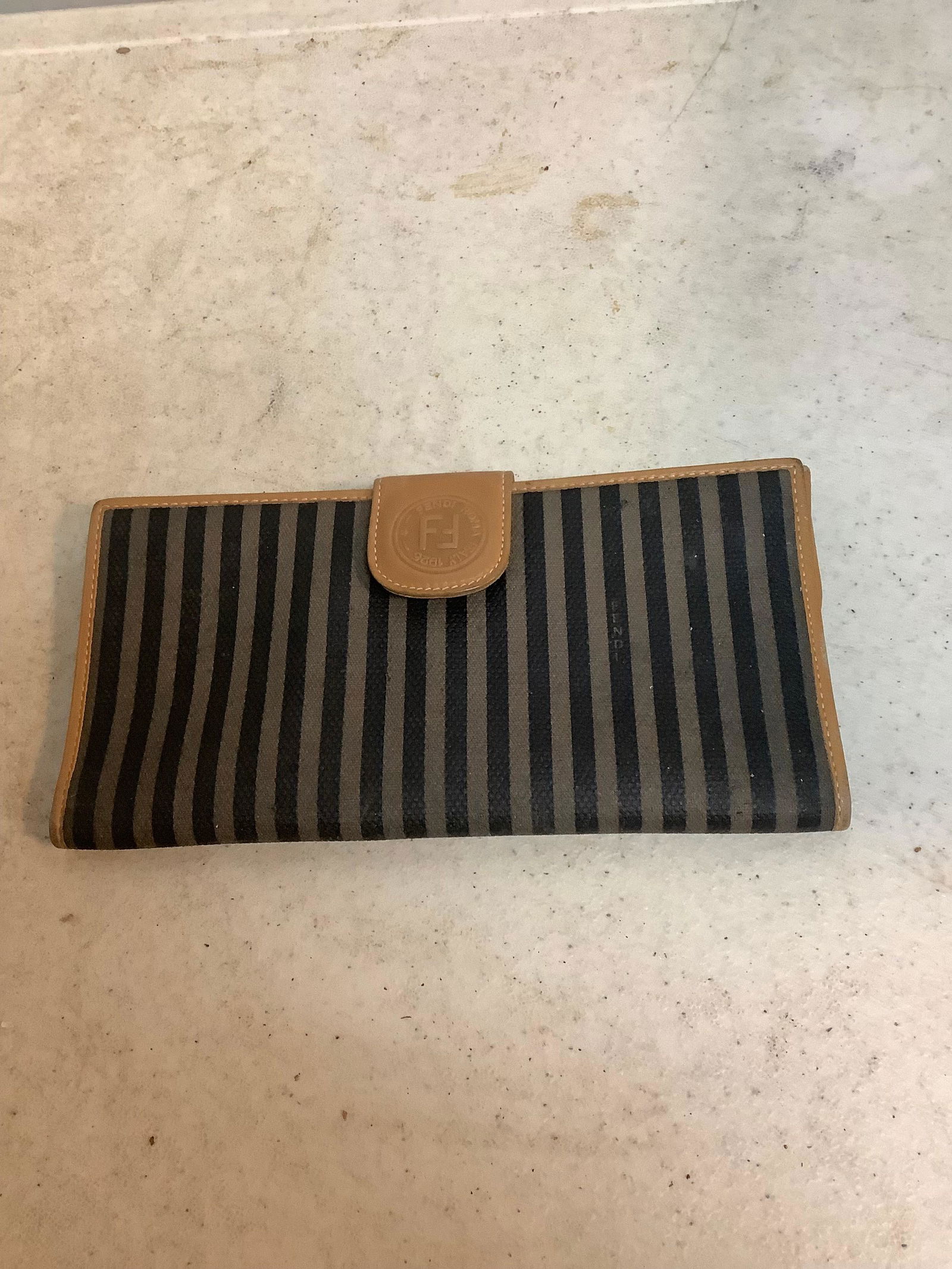 Fendi Stripped Wallet (1 of 1)