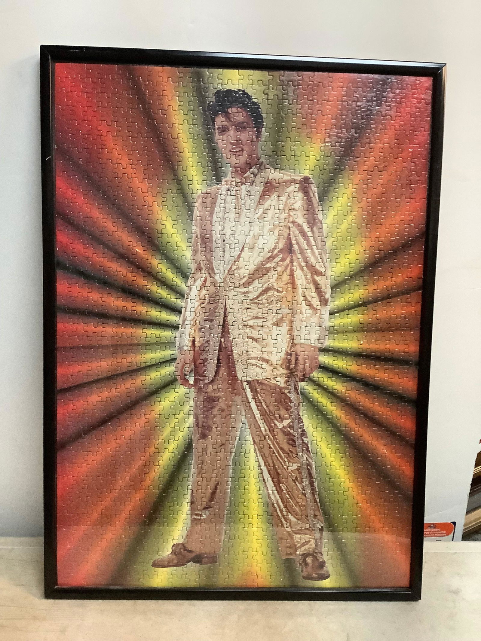 Elvis Framed puzzle  color 28x20 in (1 of 1)