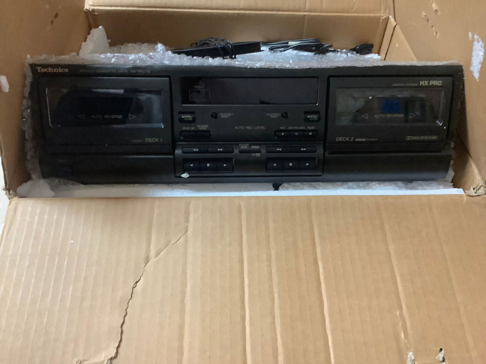 Technics Stereo Cassette Deck RS-TR270 (1 of 1)