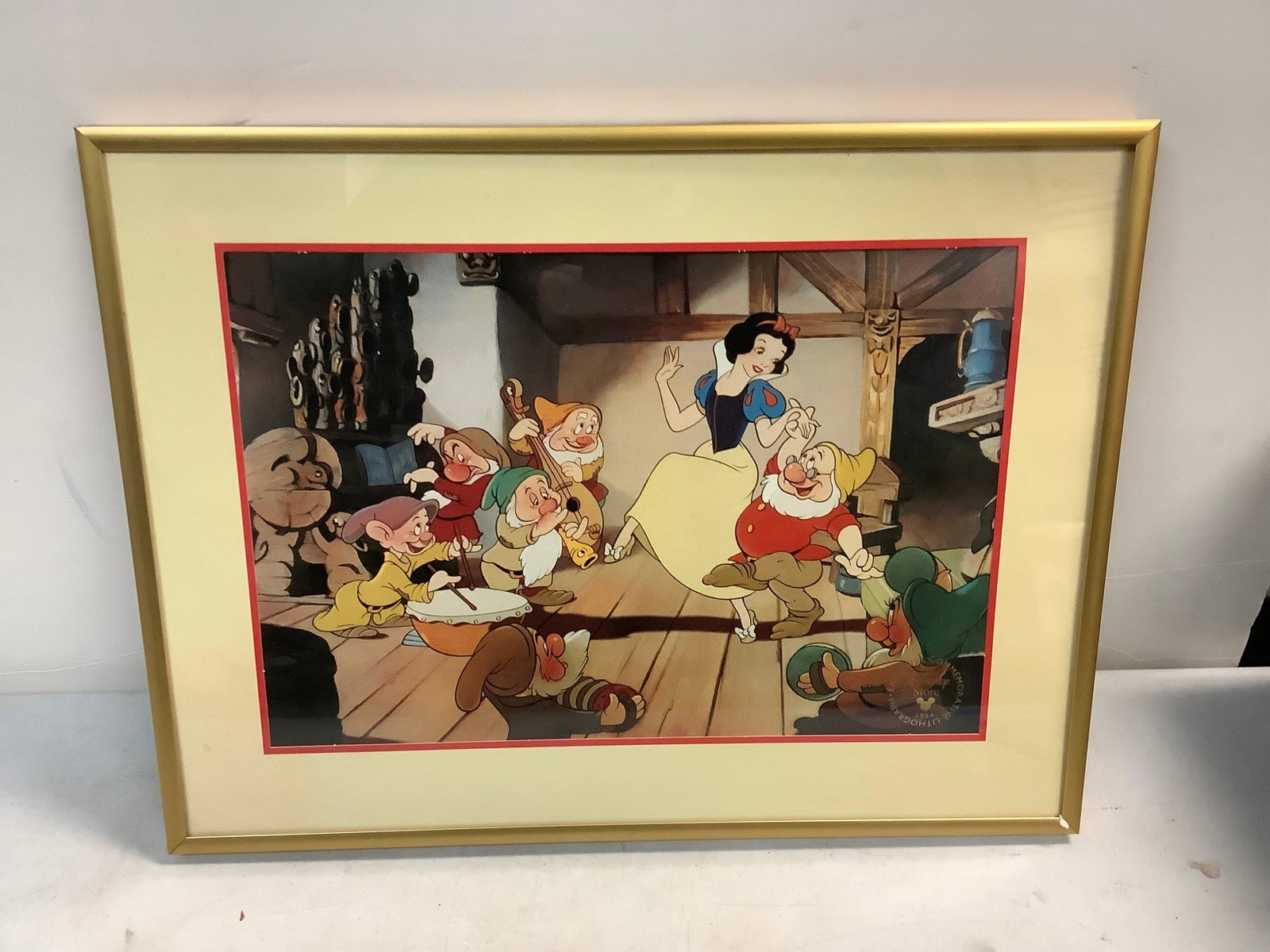 Snow white and the seven dwarfs Disney picture frame 16x12: Snow white and the seven dwarfs Disney picture frame 16x12