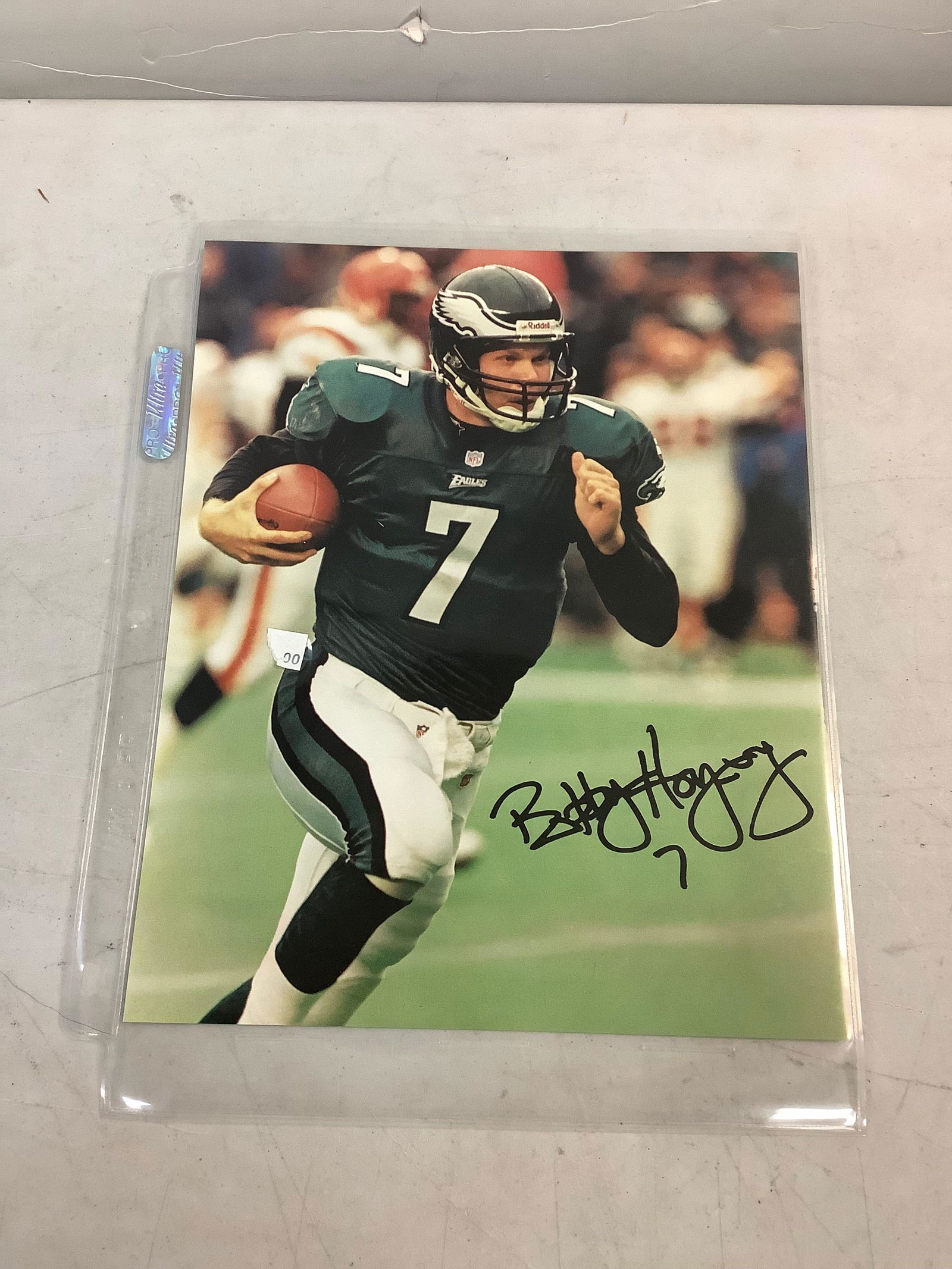 Signed Football picture 10x8" (1 of 1)