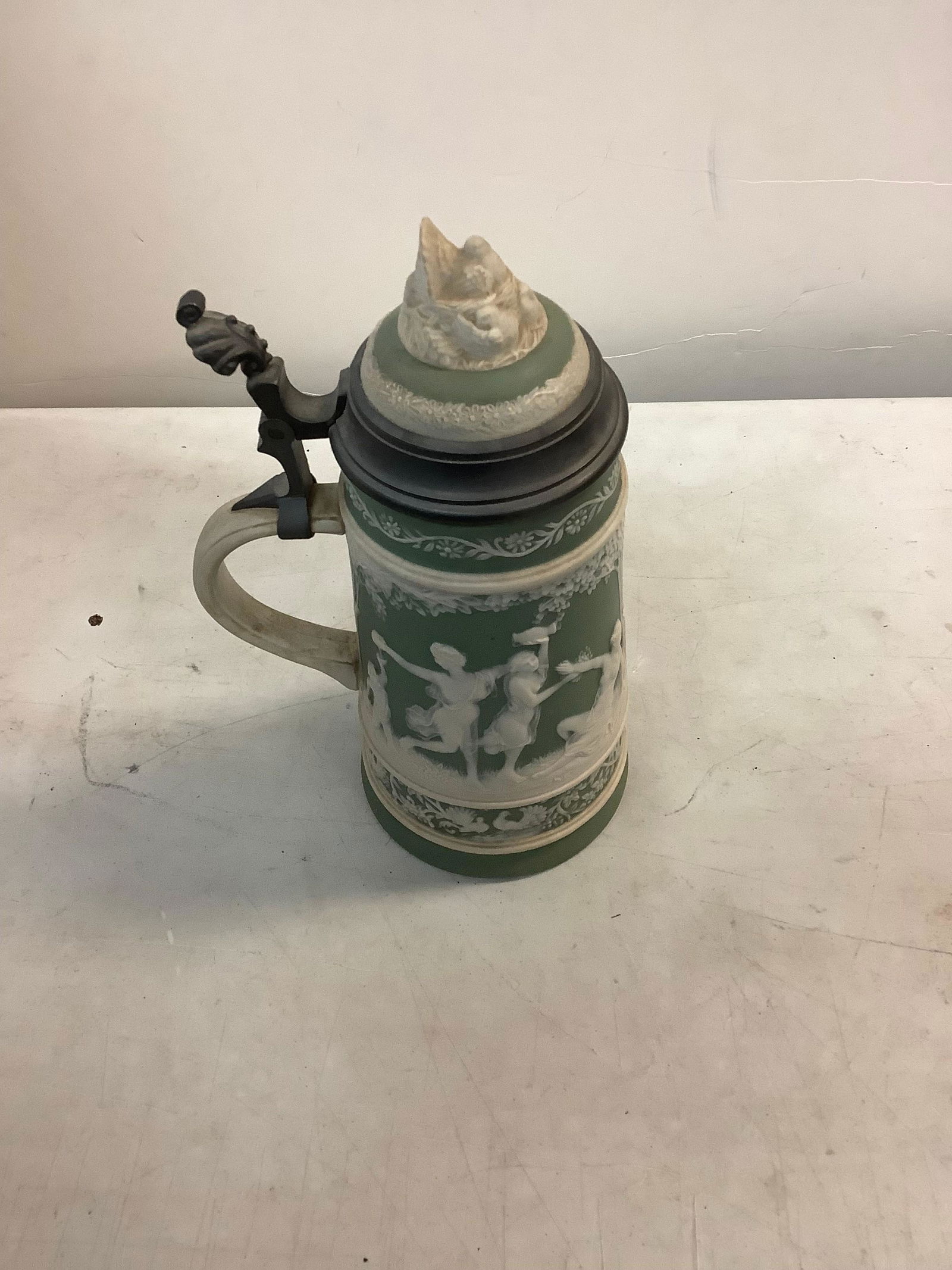 Mettlach-Saar stein 11inches (1 of 1)