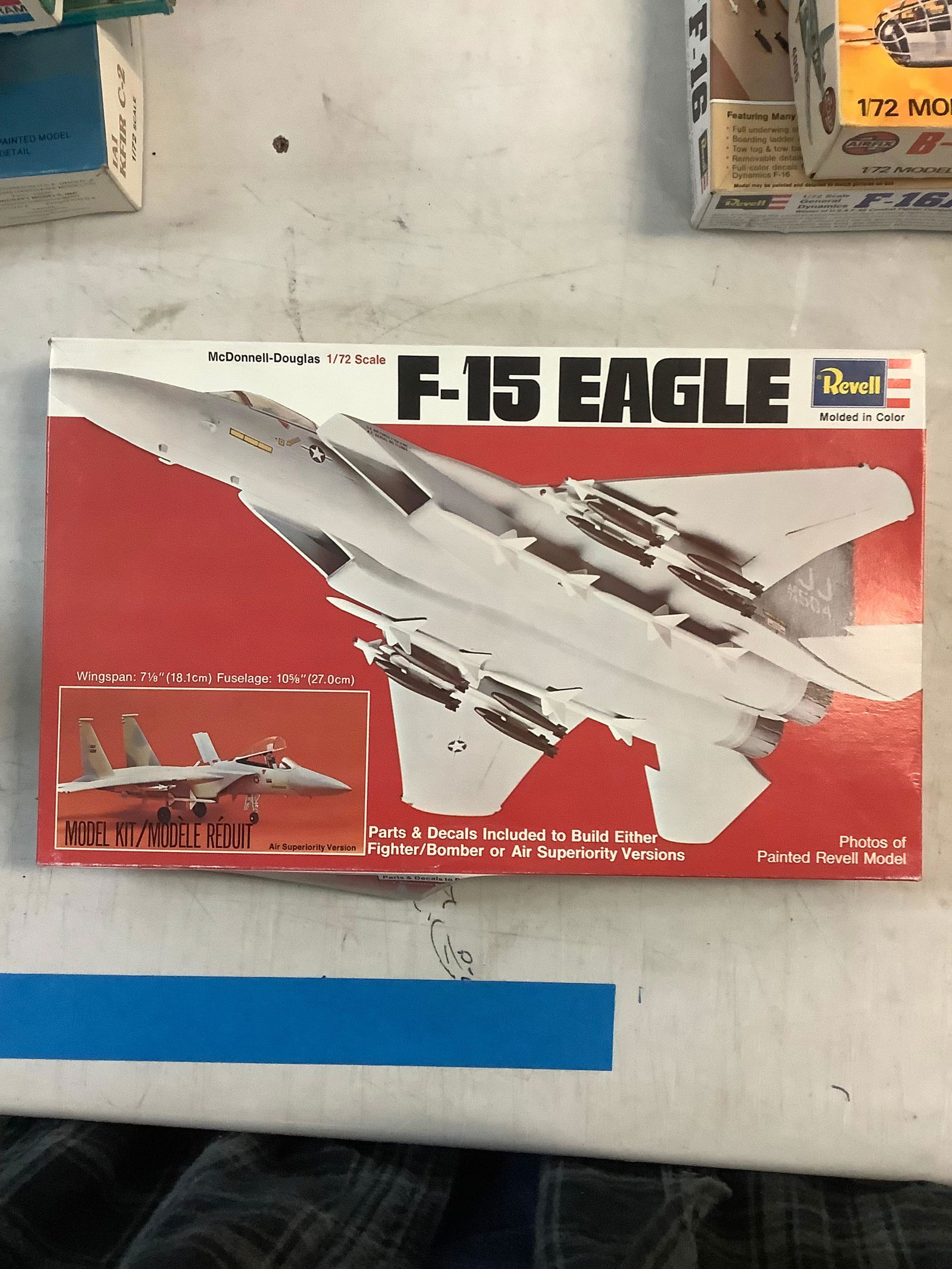 Revell F-15 Eagle incomplete (1 of 1)